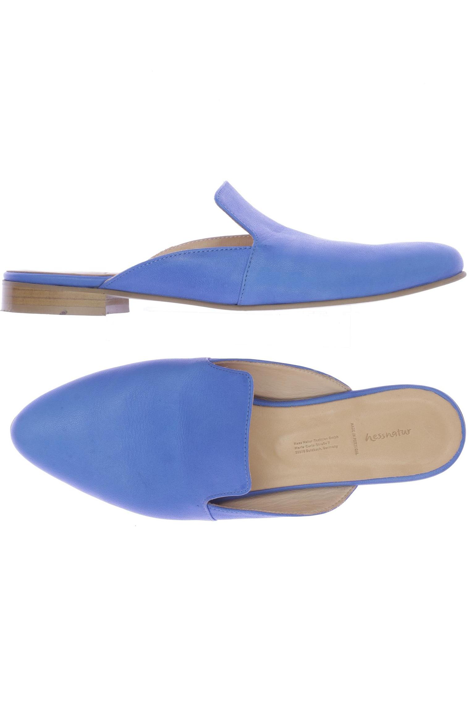 

hessnatur Damen Sandale, blau, Gr. 40
