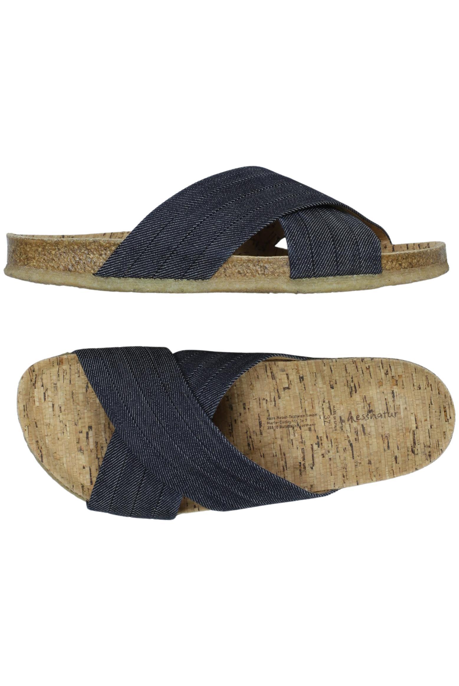 

hessnatur Damen Sandale, marineblau, Gr. 37