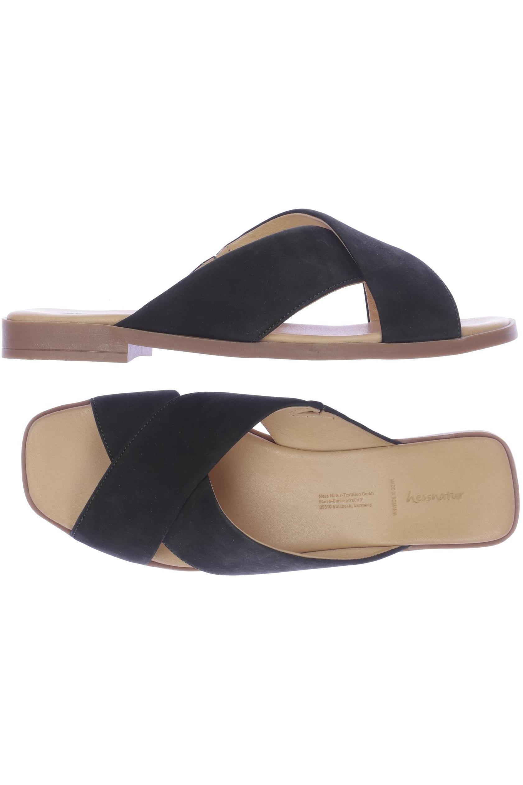 

hessnatur Damen Sandale, grün, Gr. 39