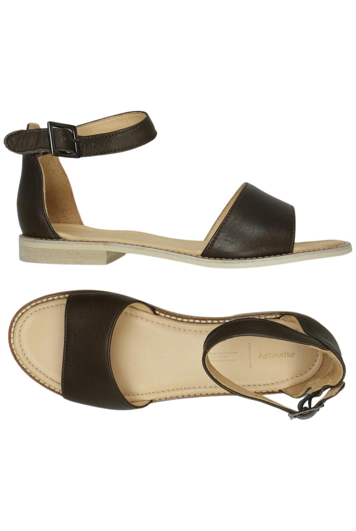 

hessnatur Damen Sandale, braun, Gr. 40