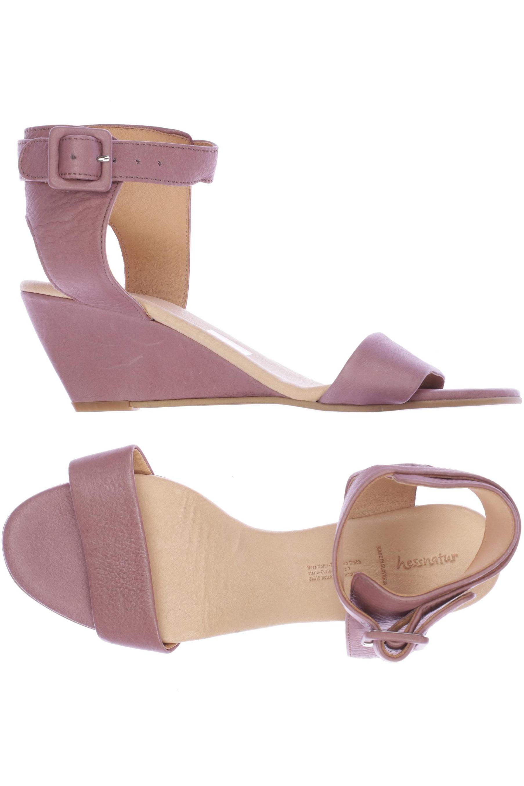 

hessnatur Damen Sandale, pink, Gr. 40