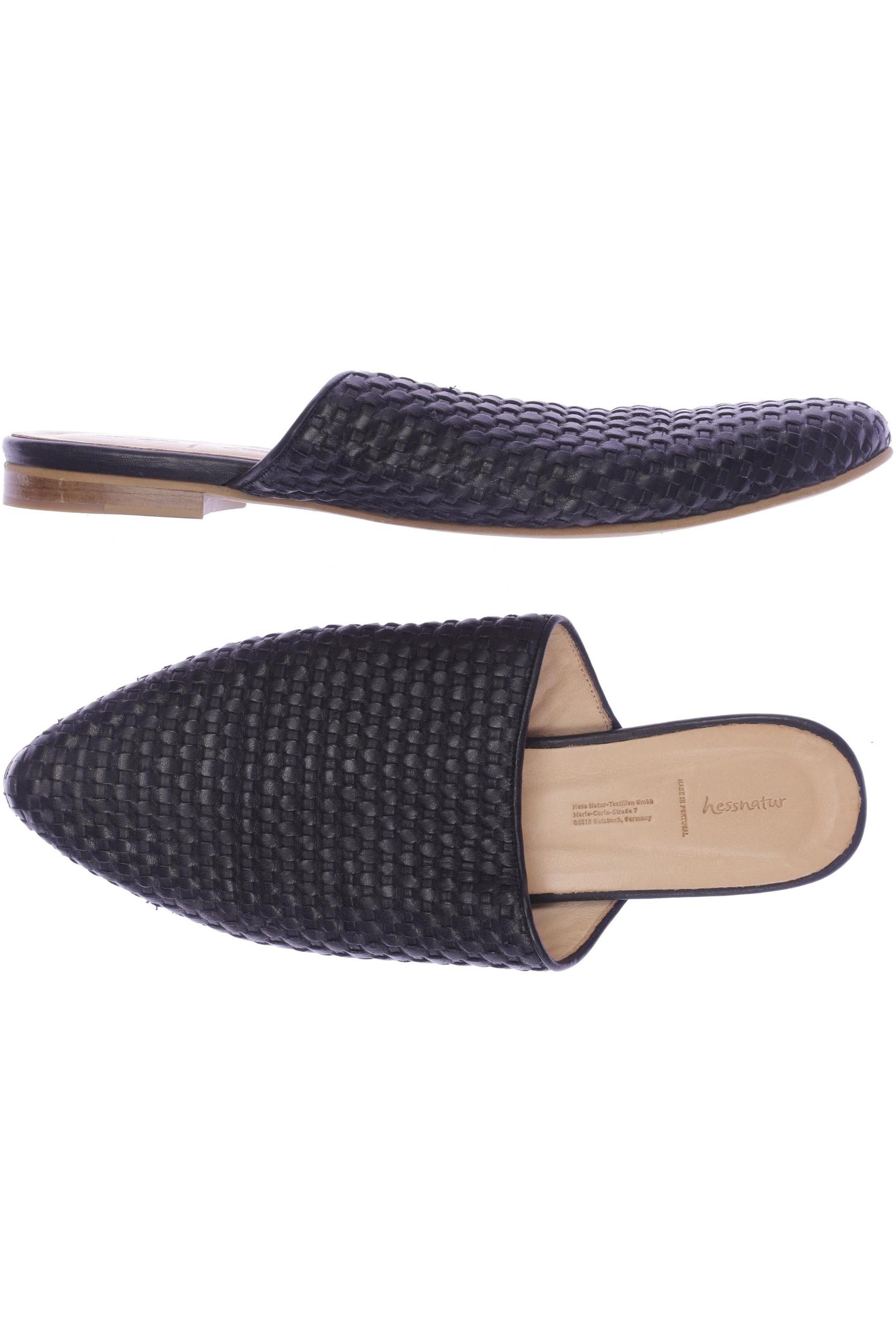 

hessnatur Damen Sandale, schwarz, Gr. 42