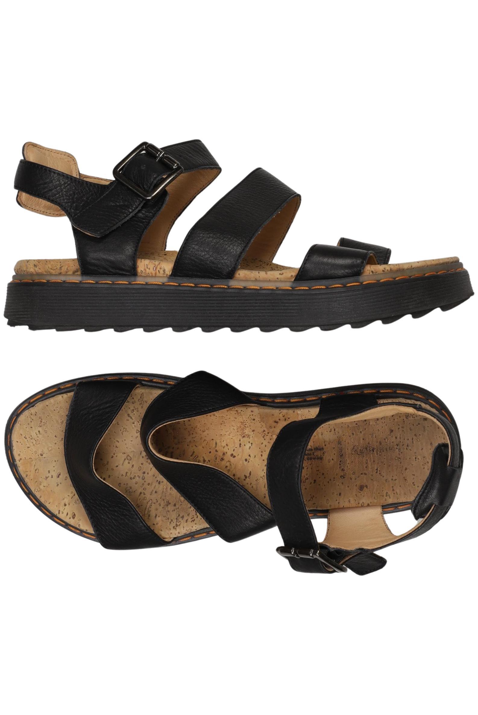 

hessnatur Damen Sandale, schwarz, Gr. 39.5