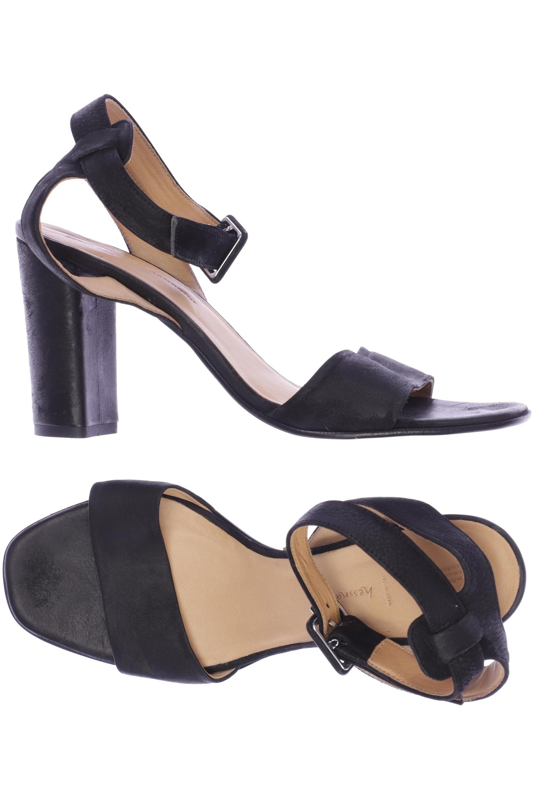 

hessnatur Damen Sandale, schwarz, Gr. 40