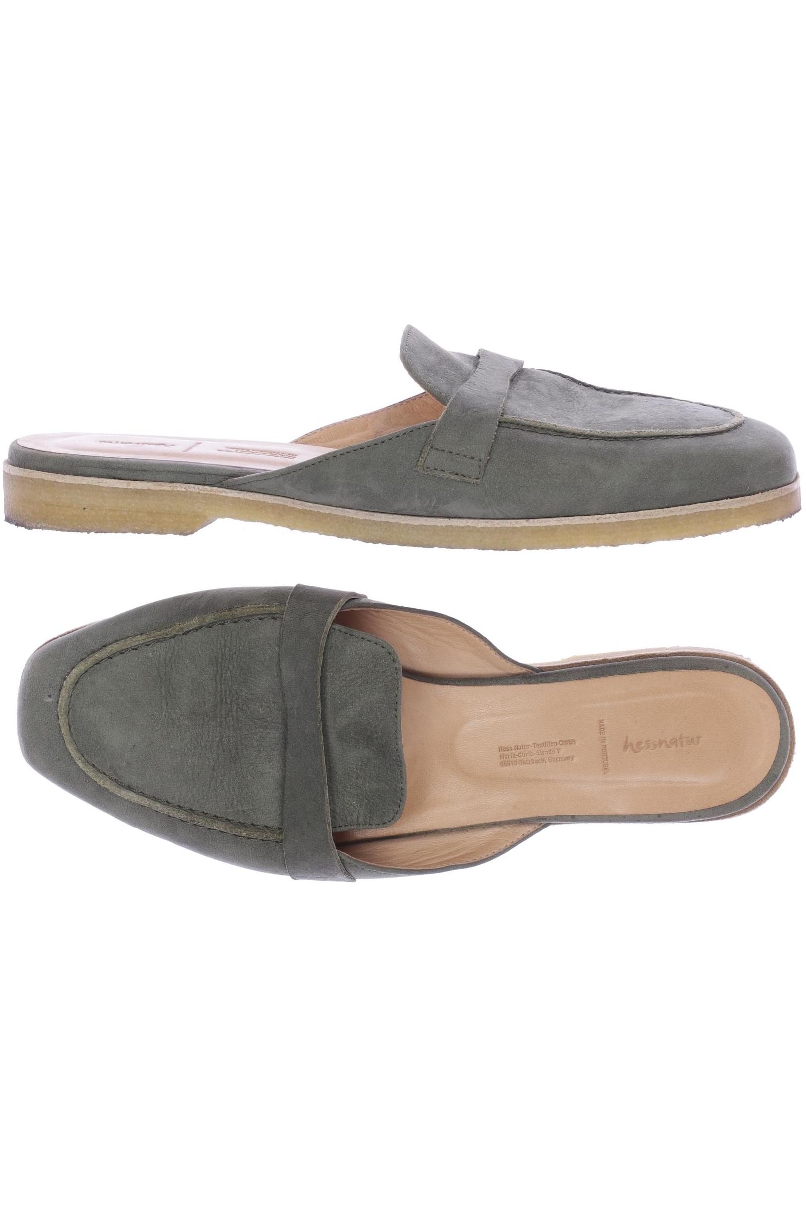 

hessnatur Damen Sandale, grün, Gr. 40