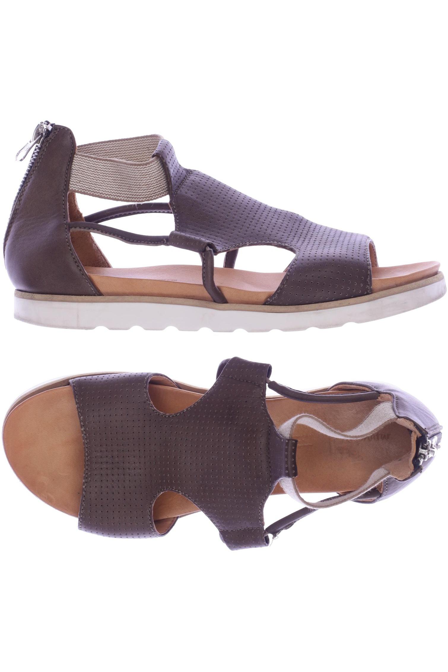 

hessnatur Damen Sandale, braun, Gr. 38