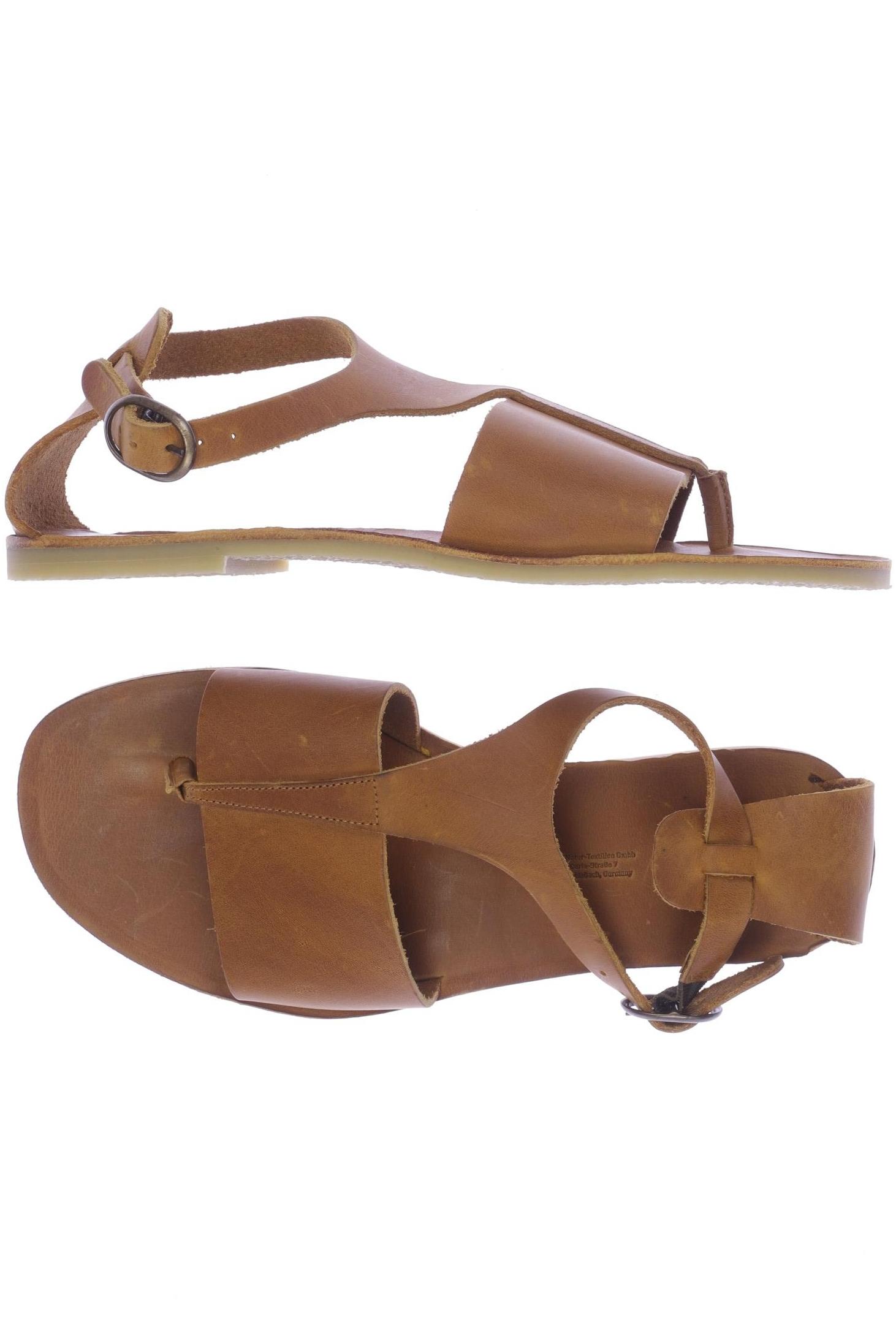 

hessnatur Damen Sandale, braun, Gr. 39