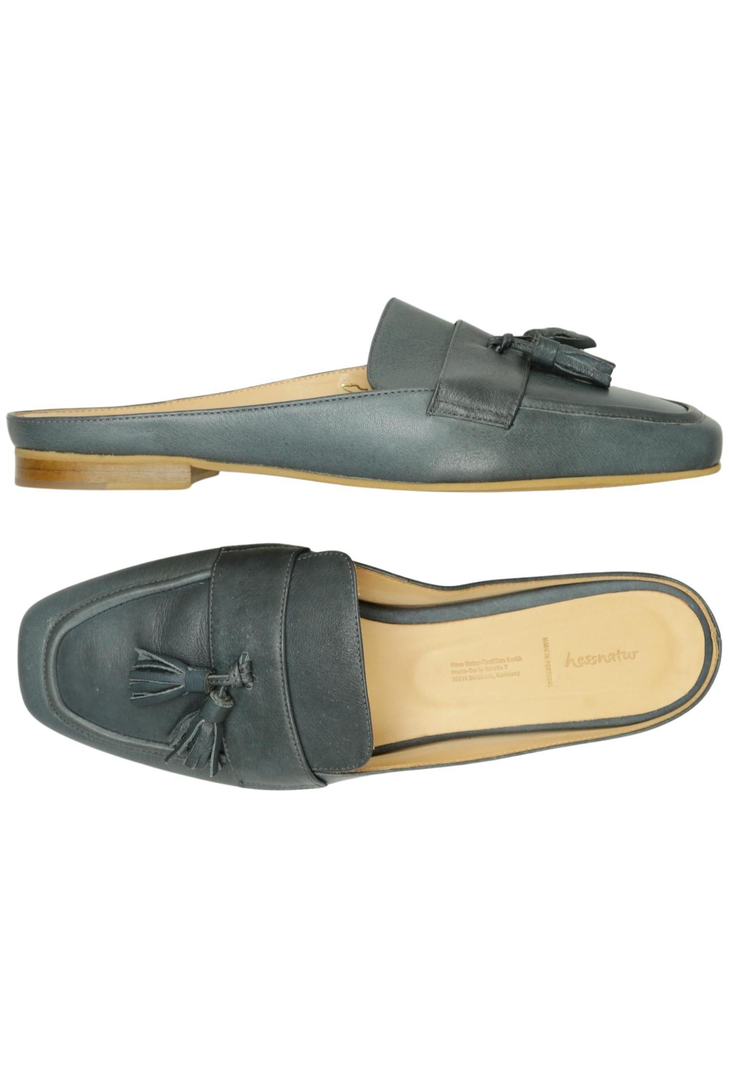 

hessnatur Damen Sandale, türkis, Gr. 39