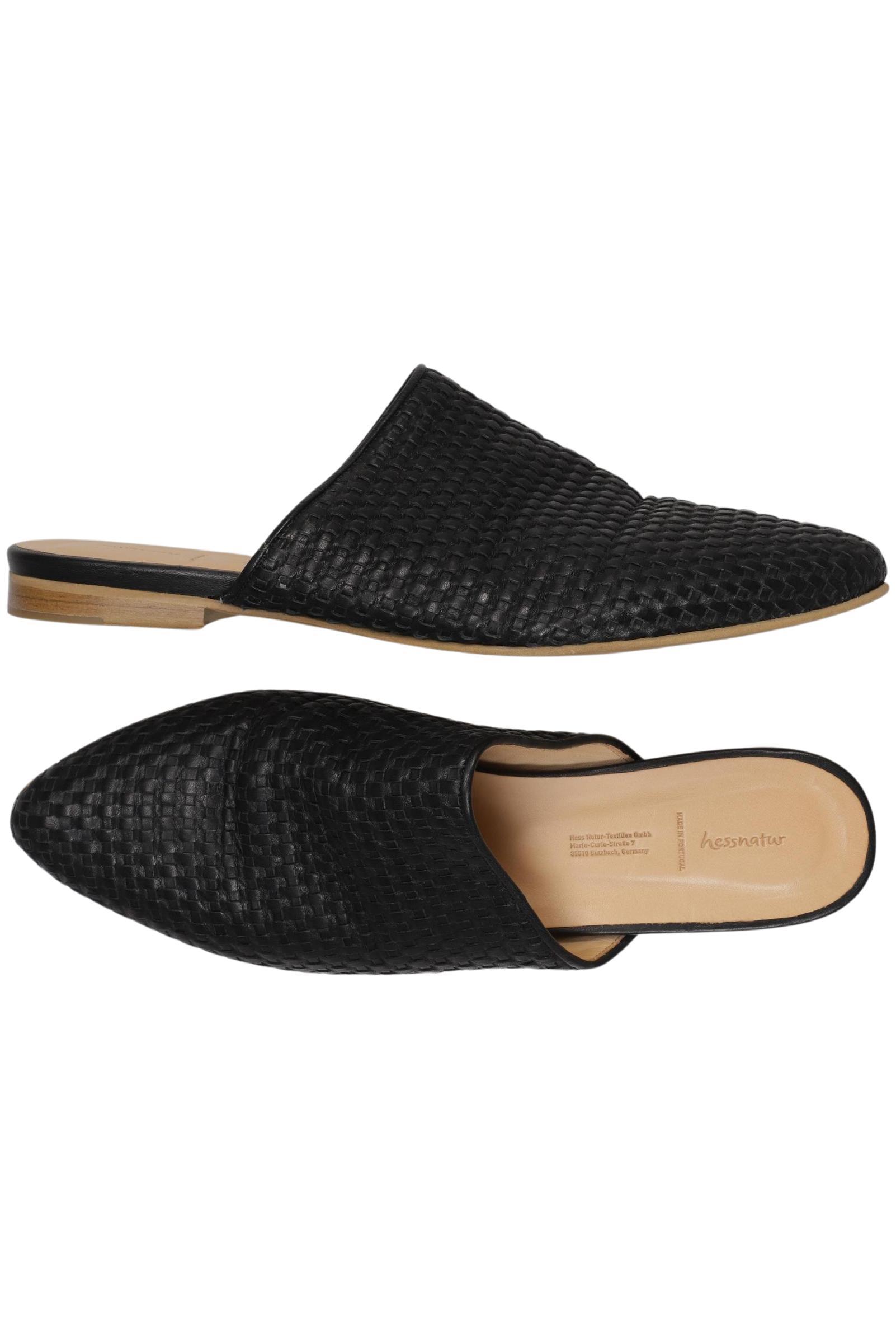 

hessnatur Damen Sandale, schwarz, Gr. 42