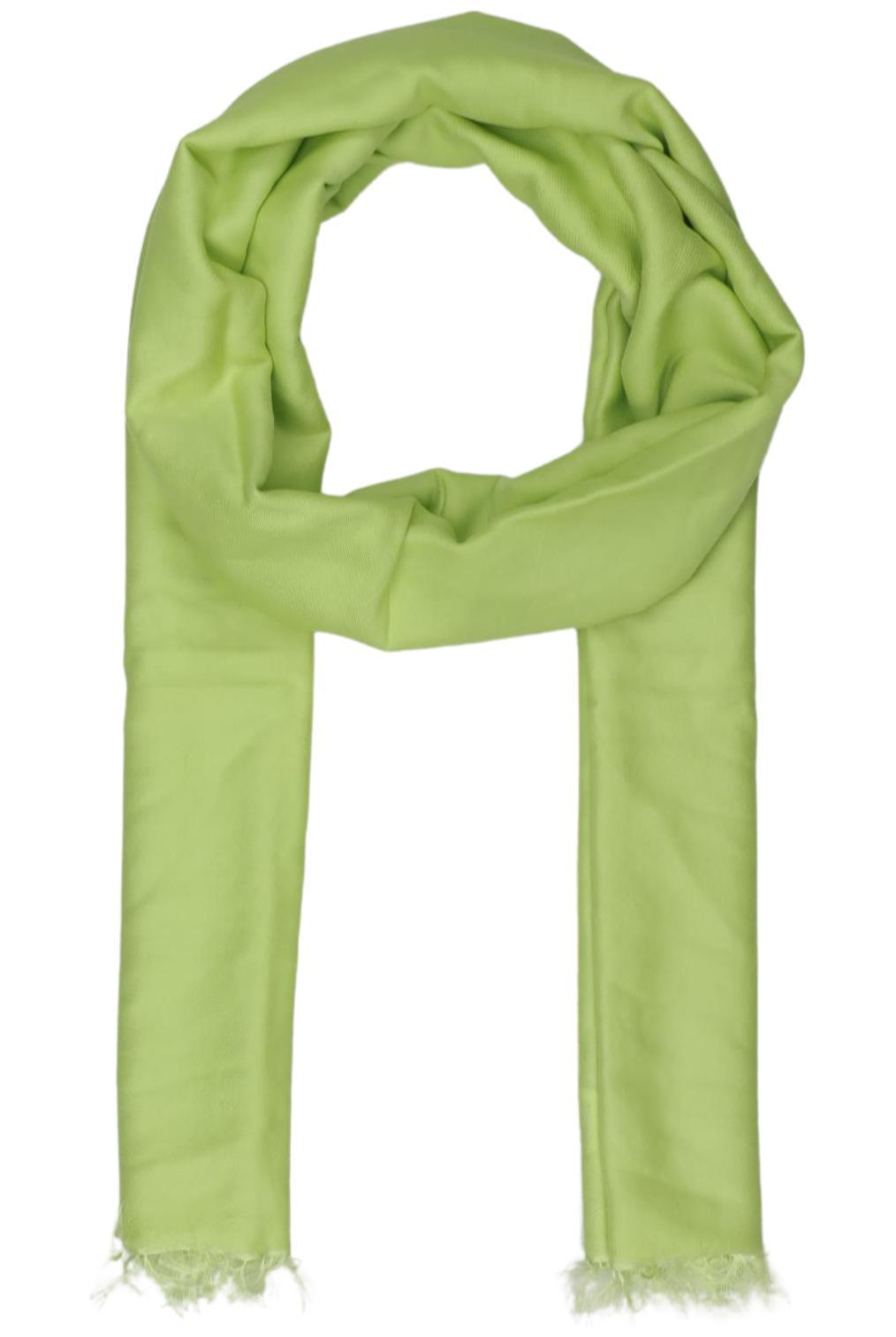 

hessnatur Damen Schal, hellgrün, Gr.