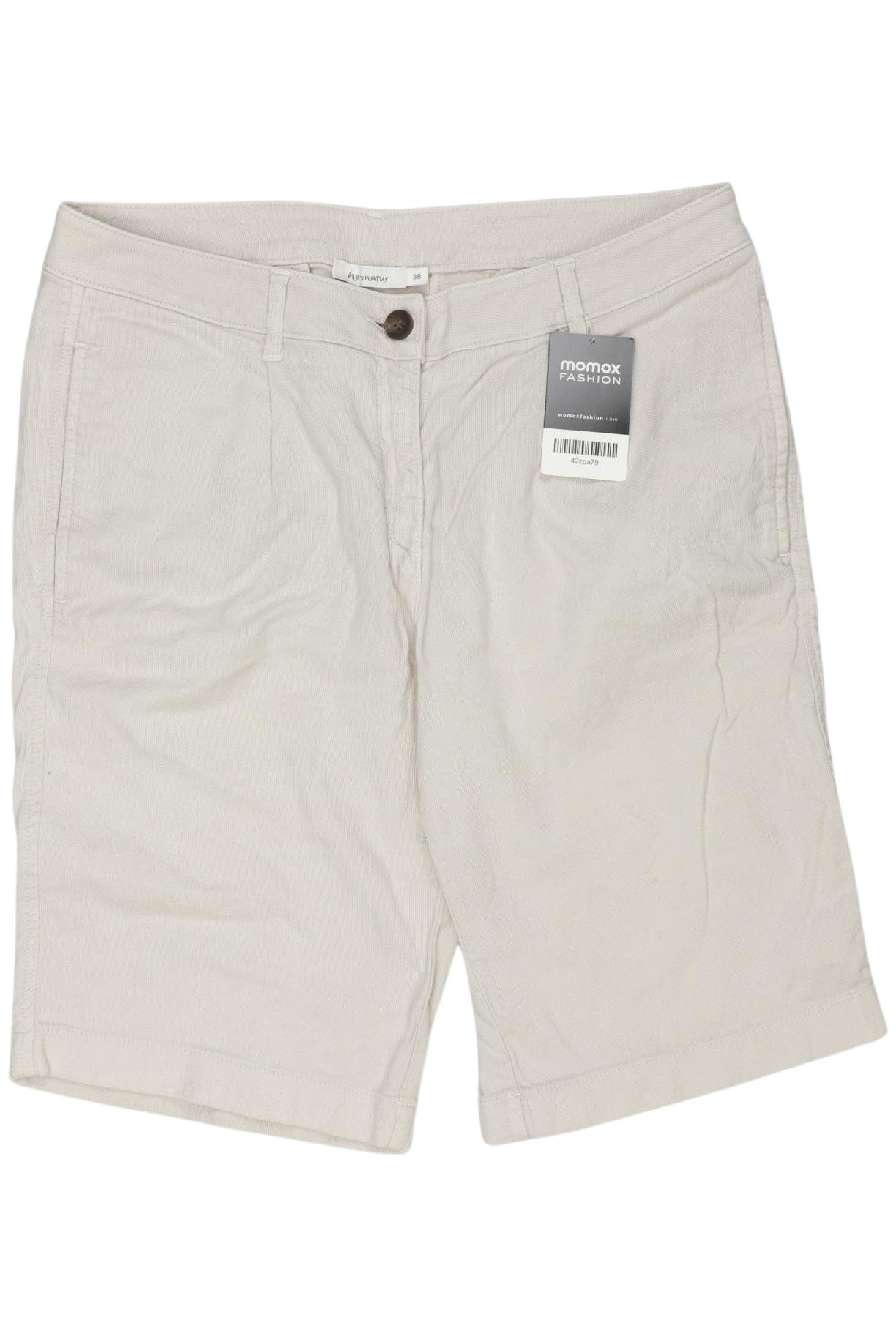 

hessnatur Damen Shorts, cremeweiß, Gr. 38