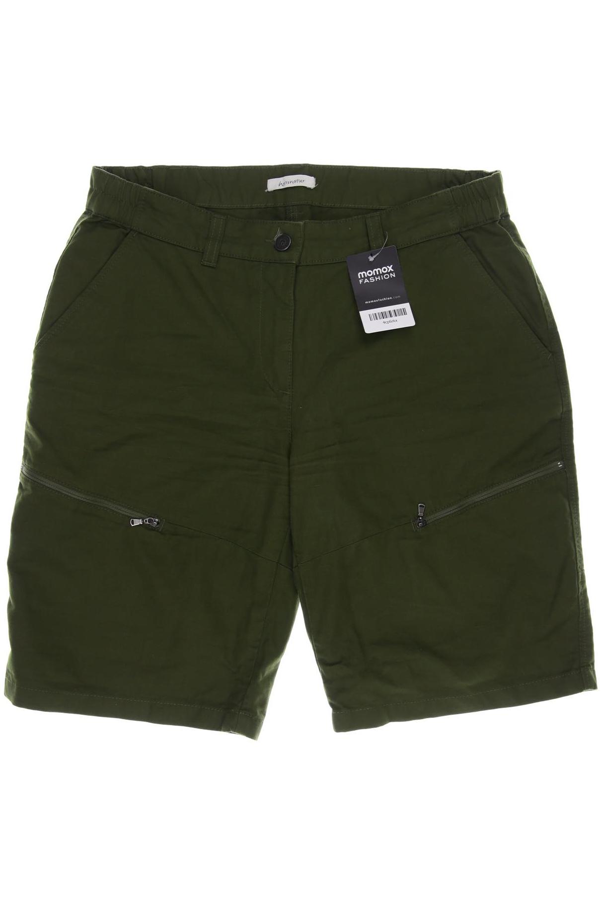 

hessnatur Damen Shorts, grün, Gr. 42