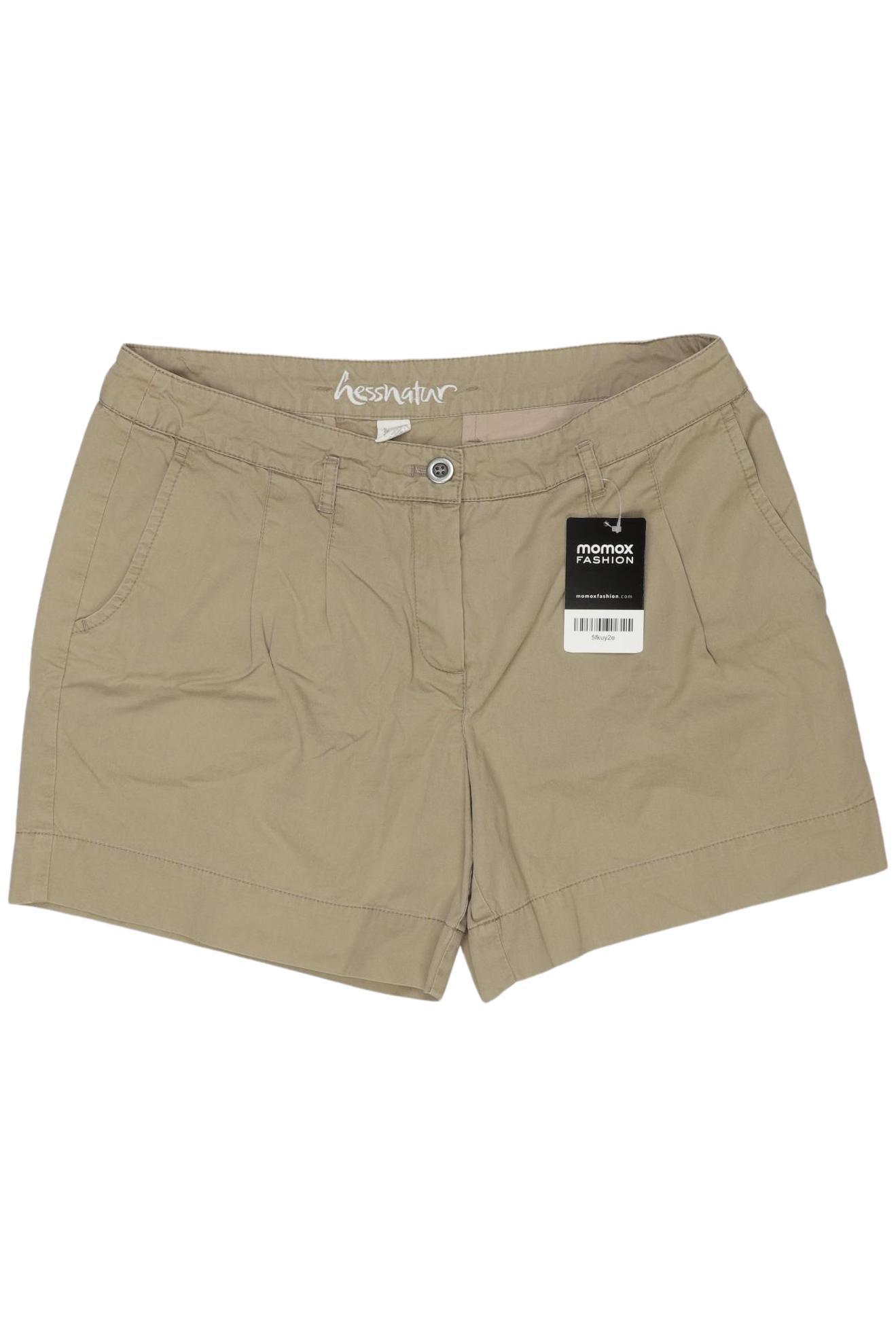 

hessnatur Damen Shorts, beige, Gr. 38