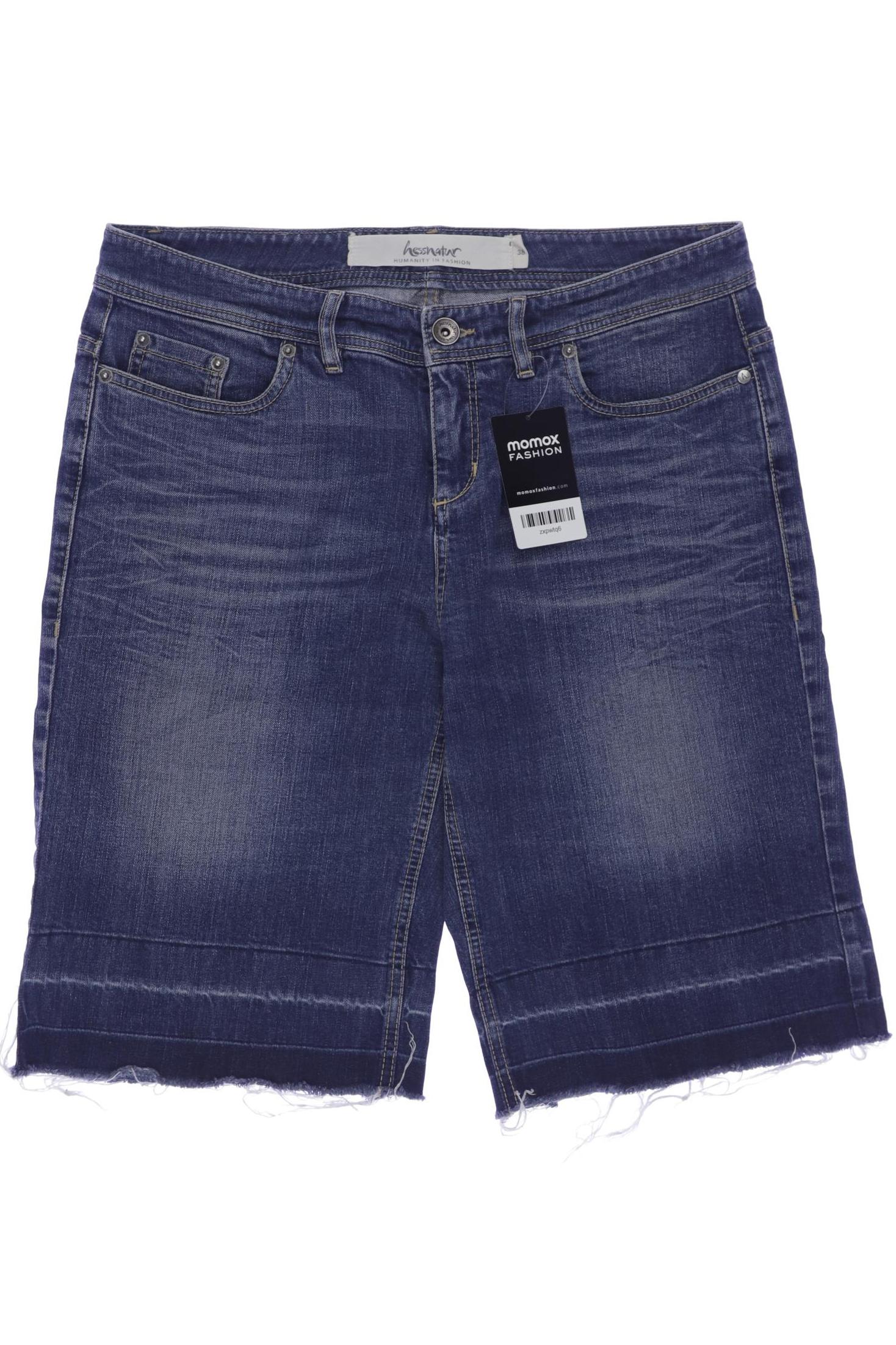 

hessnatur Damen Shorts, marineblau, Gr. 38