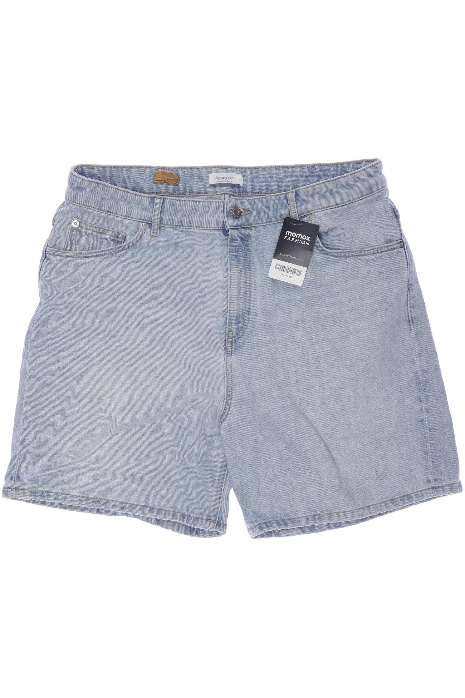 

hessnatur Damen Shorts, blau, Gr. 32