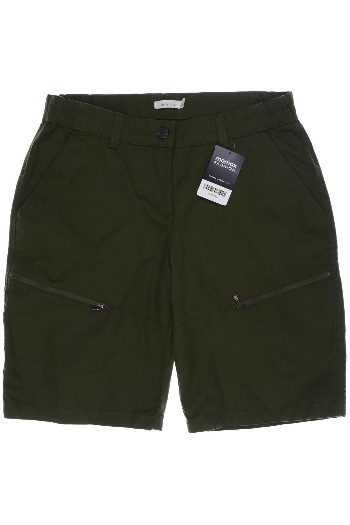 

hessnatur Damen Shorts, grün, Gr. 38