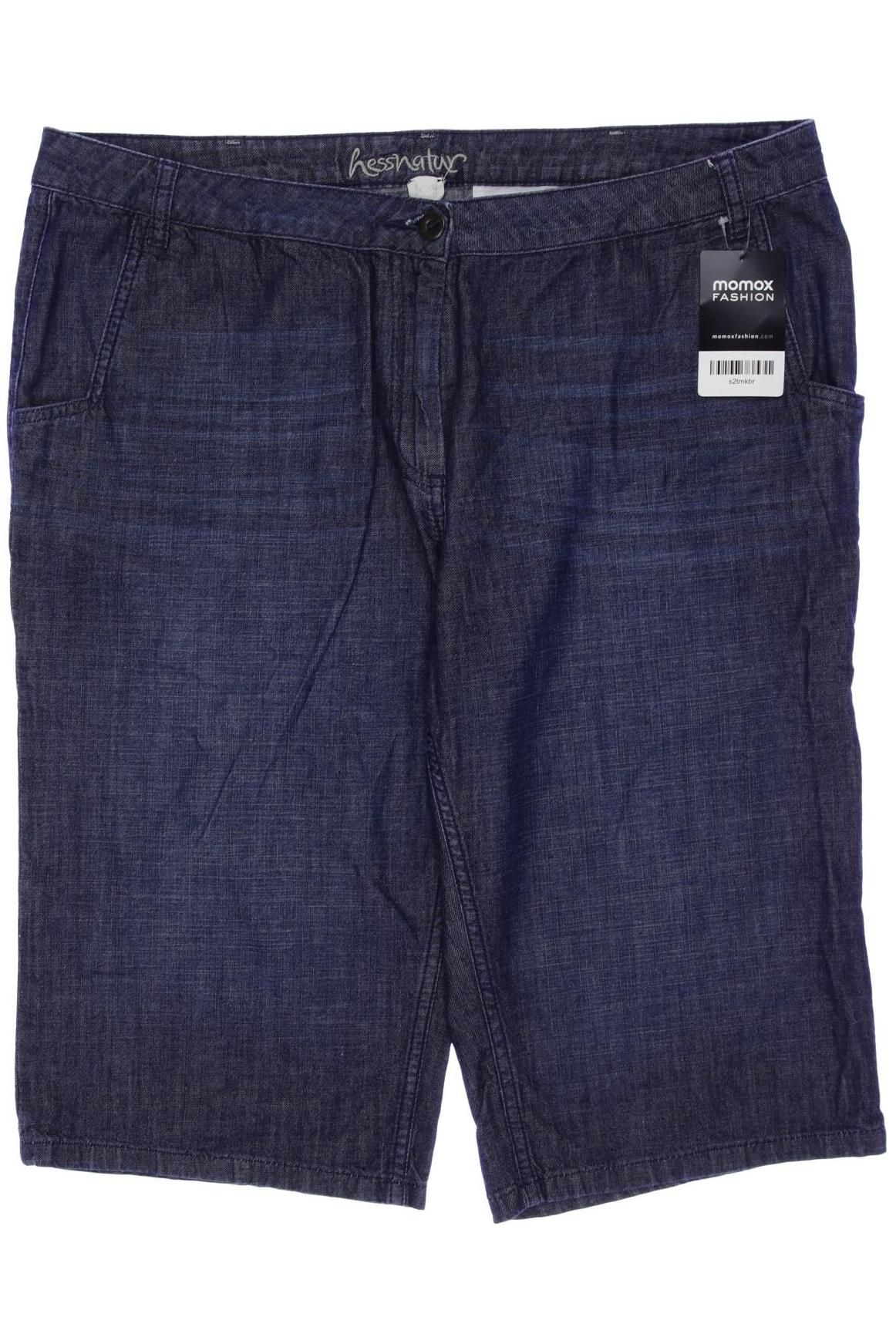 

hessnatur Damen Shorts, blau, Gr. 18