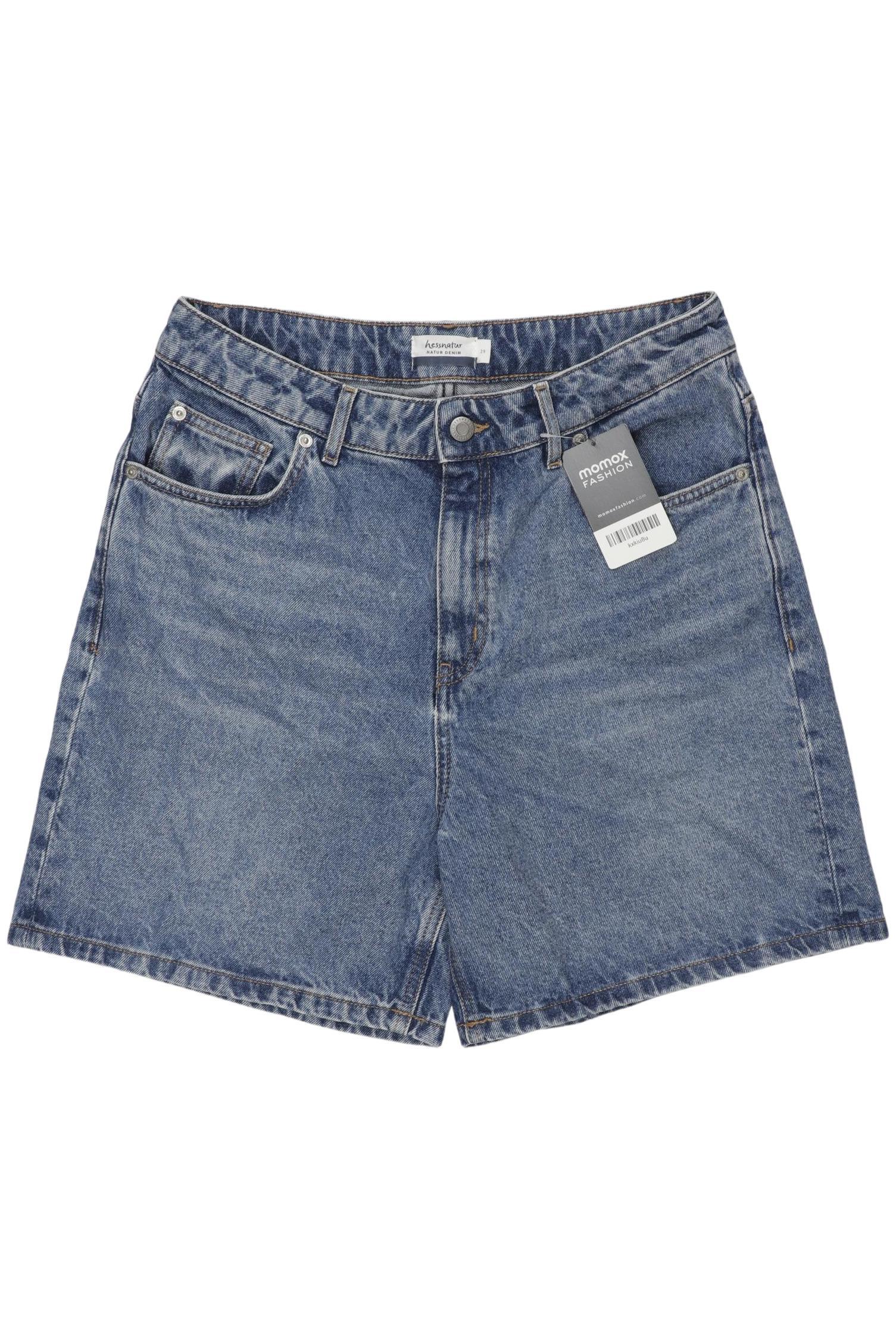 

hessnatur Damen Shorts, blau, Gr. 29