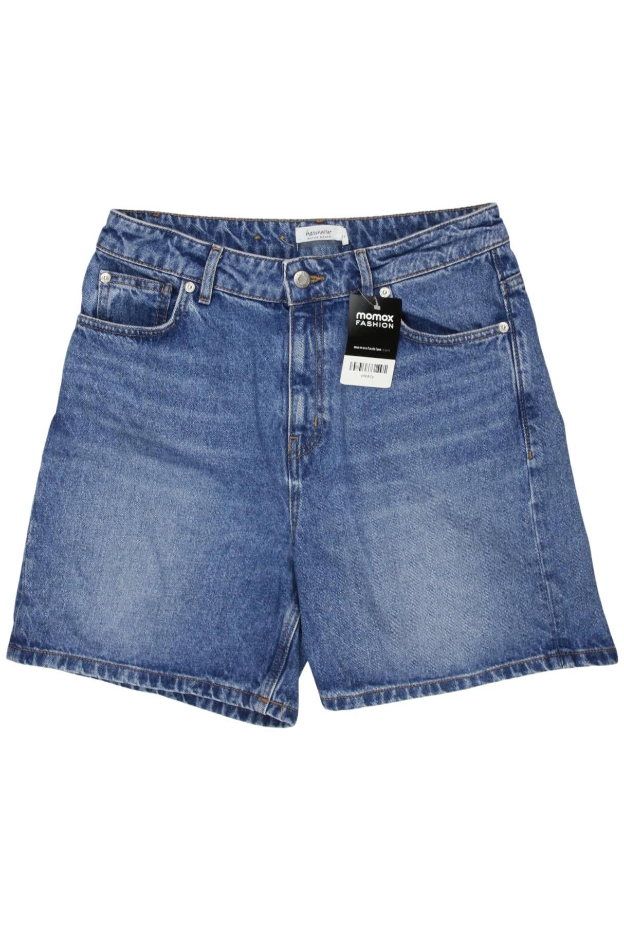

hessnatur Damen Shorts, blau, Gr. 28