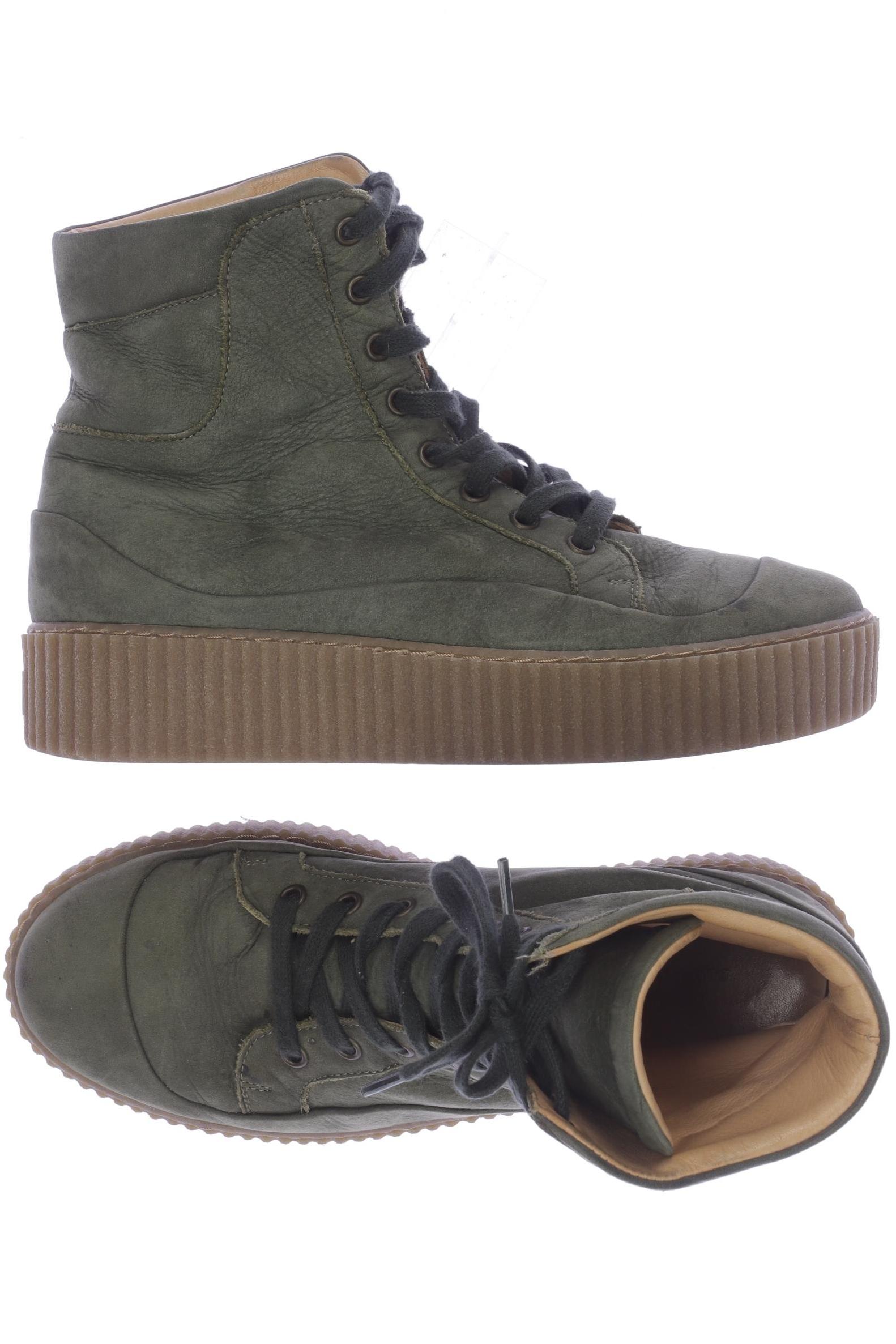 

hessnatur Damen Sneakers, grün, Gr. 39