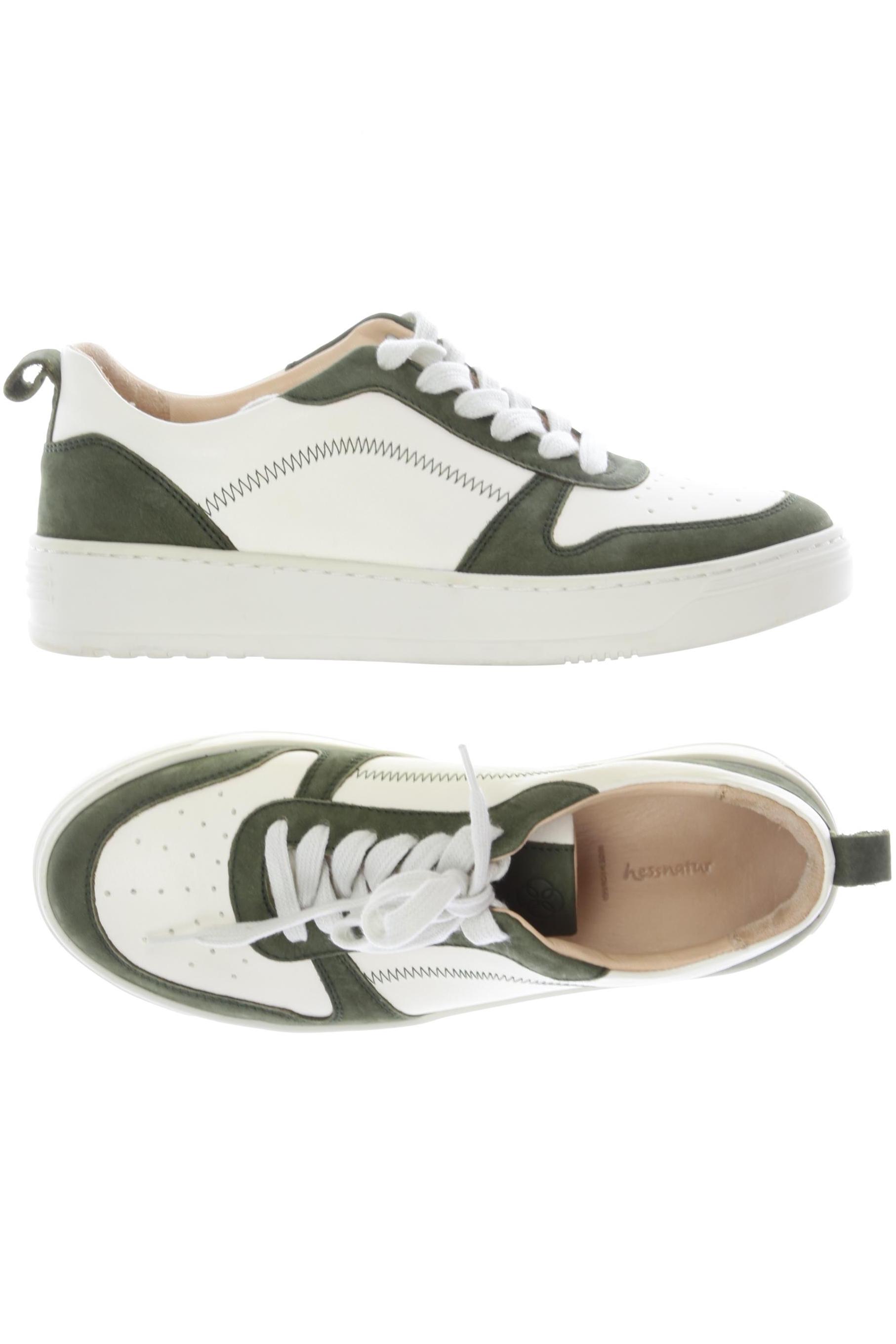 

hessnatur Damen Sneakers, cremeweiß, Gr. 38