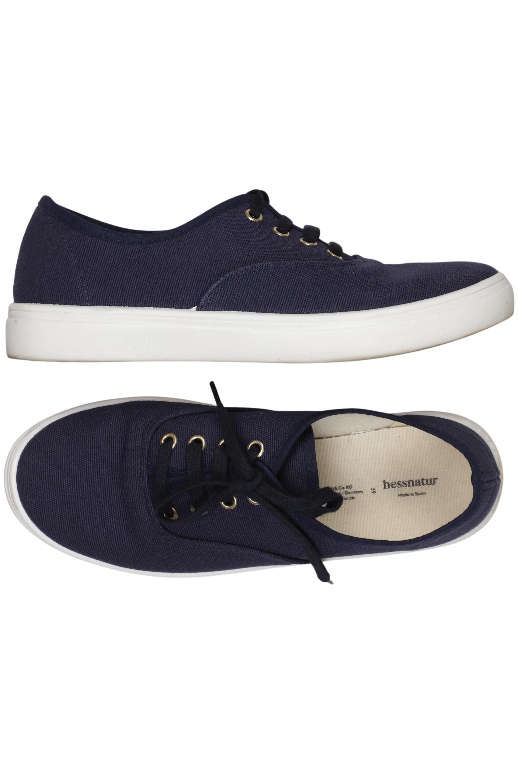 

hessnatur Damen Sneakers, marineblau, Gr. 39
