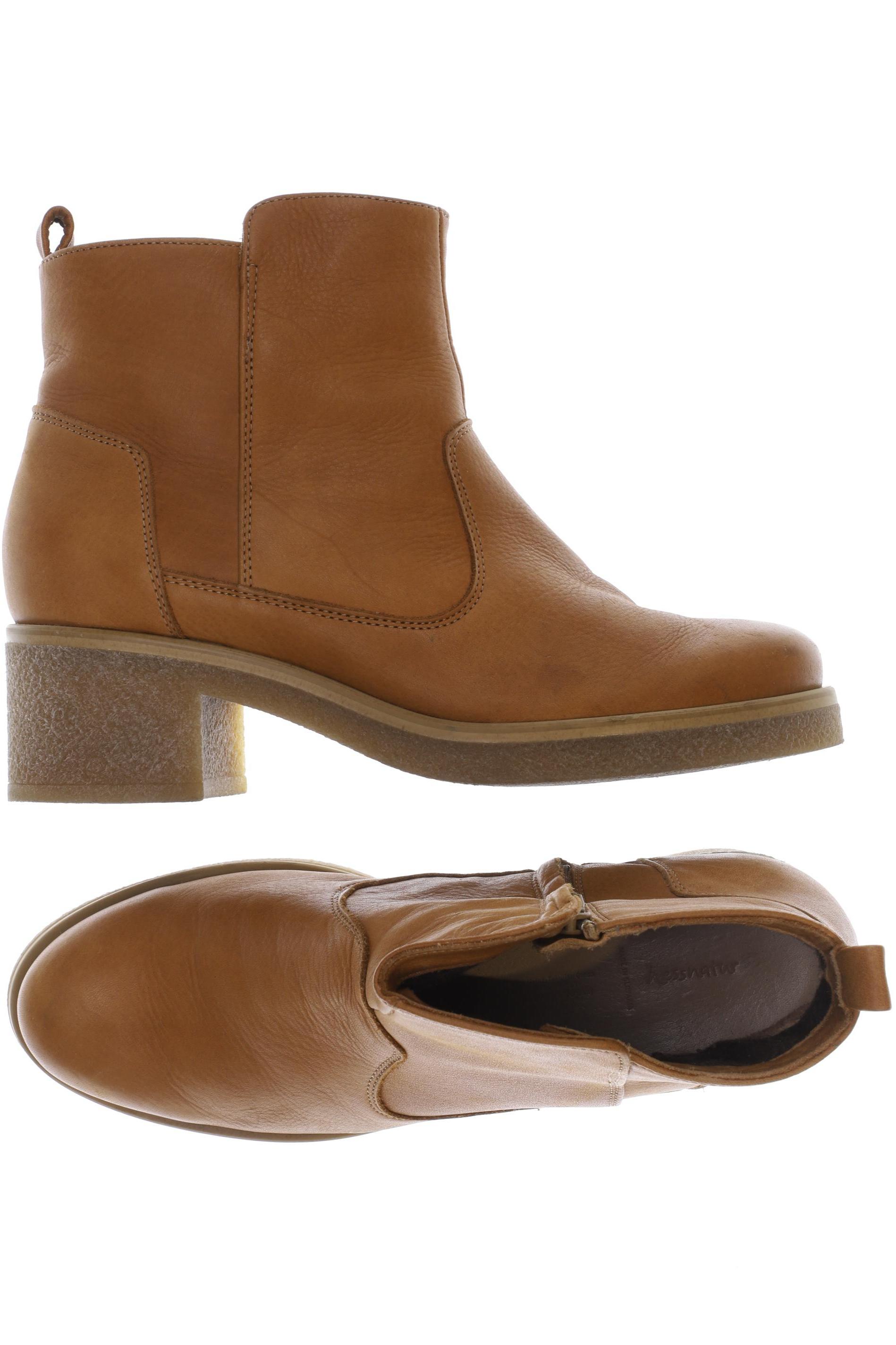

hessnatur Damen Stiefelette, braun, Gr. 40