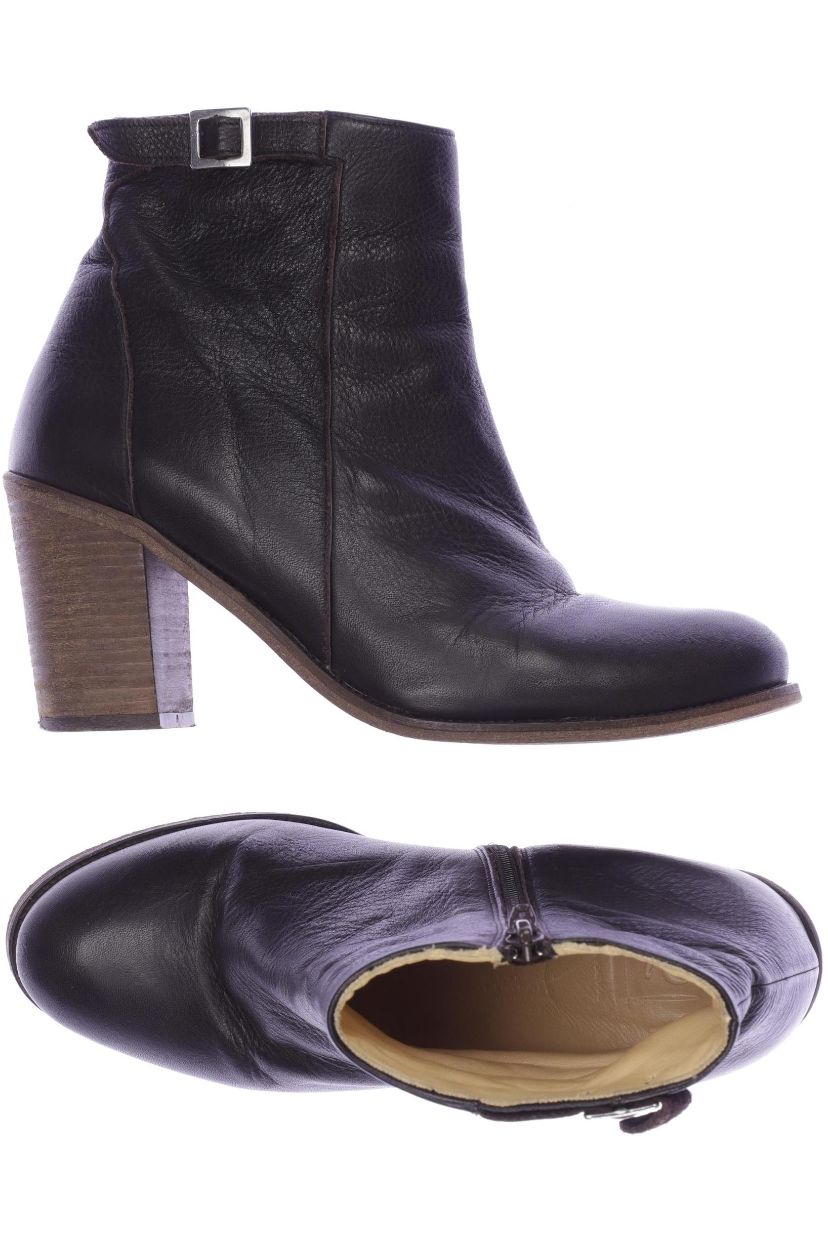 

hessnatur Damen Stiefelette, braun, Gr. 41