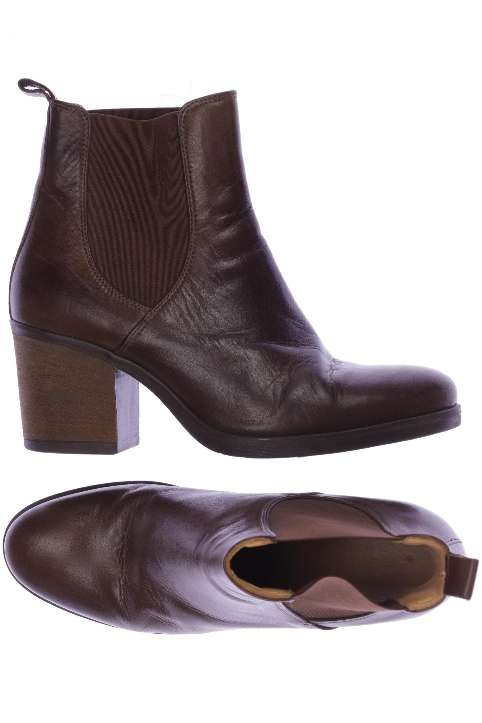 

hessnatur Damen Stiefelette, braun, Gr. 41