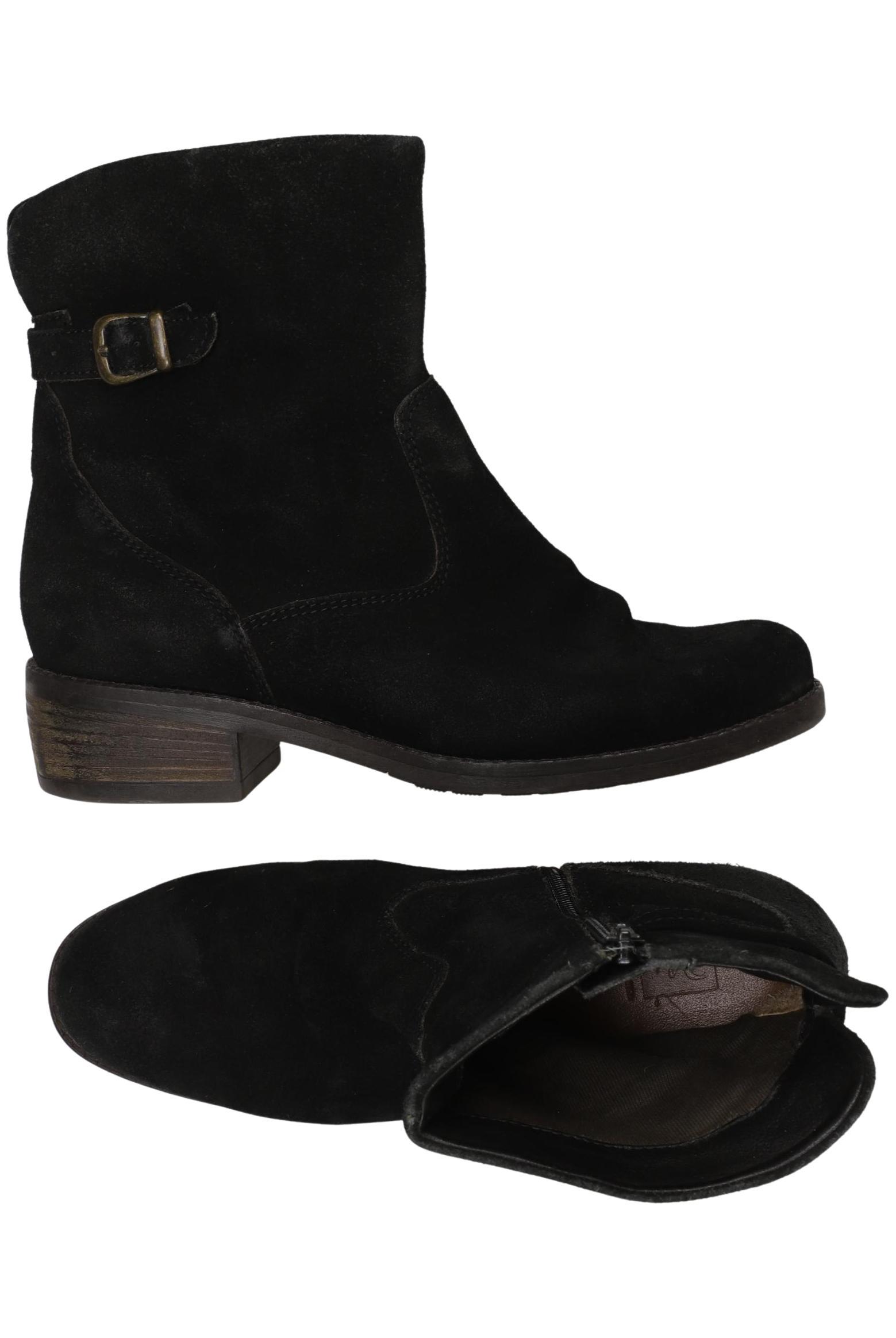 

hessnatur Damen Stiefelette, schwarz, Gr. 38