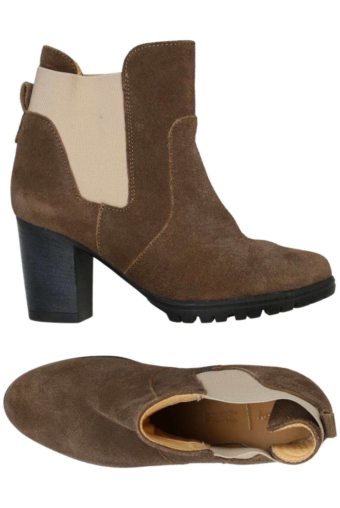 

hessnatur Damen Stiefelette, braun, Gr. 38