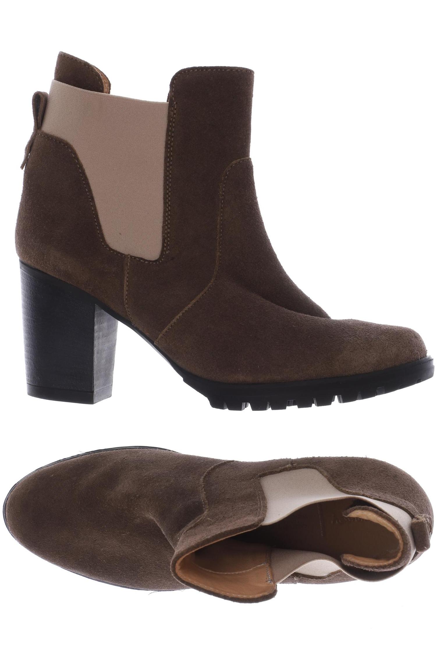 

hessnatur Damen Stiefelette, braun, Gr. 41