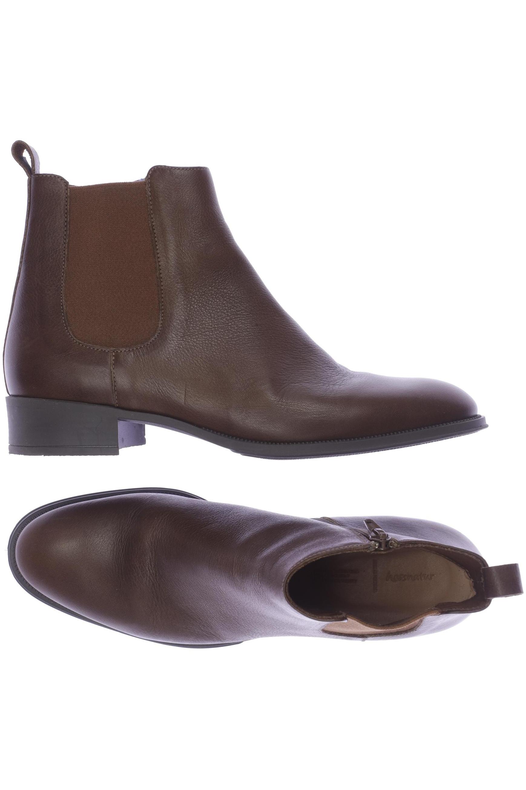 

hessnatur Damen Stiefelette, braun, Gr. 39