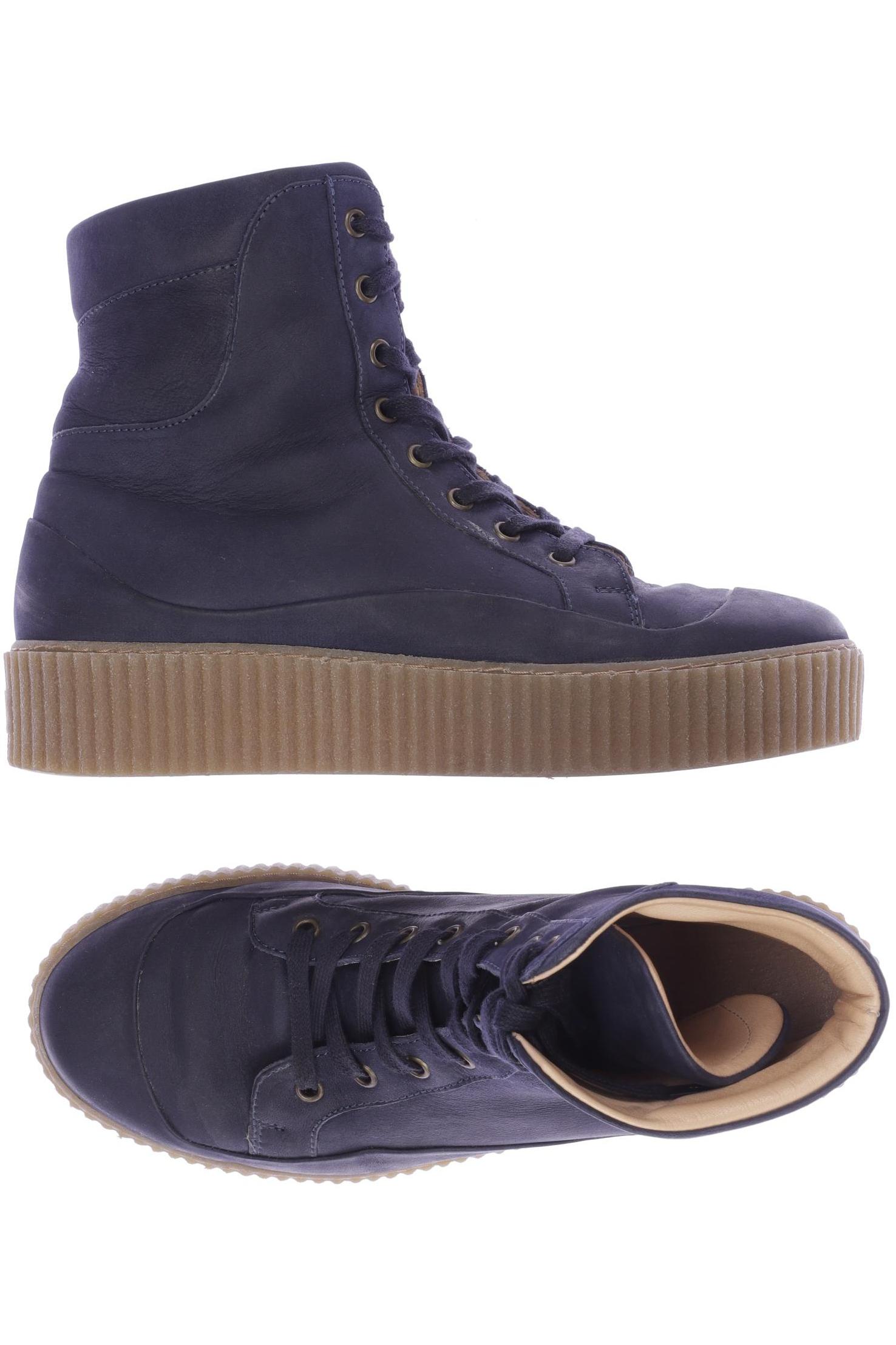 

hessnatur Damen Stiefelette, marineblau