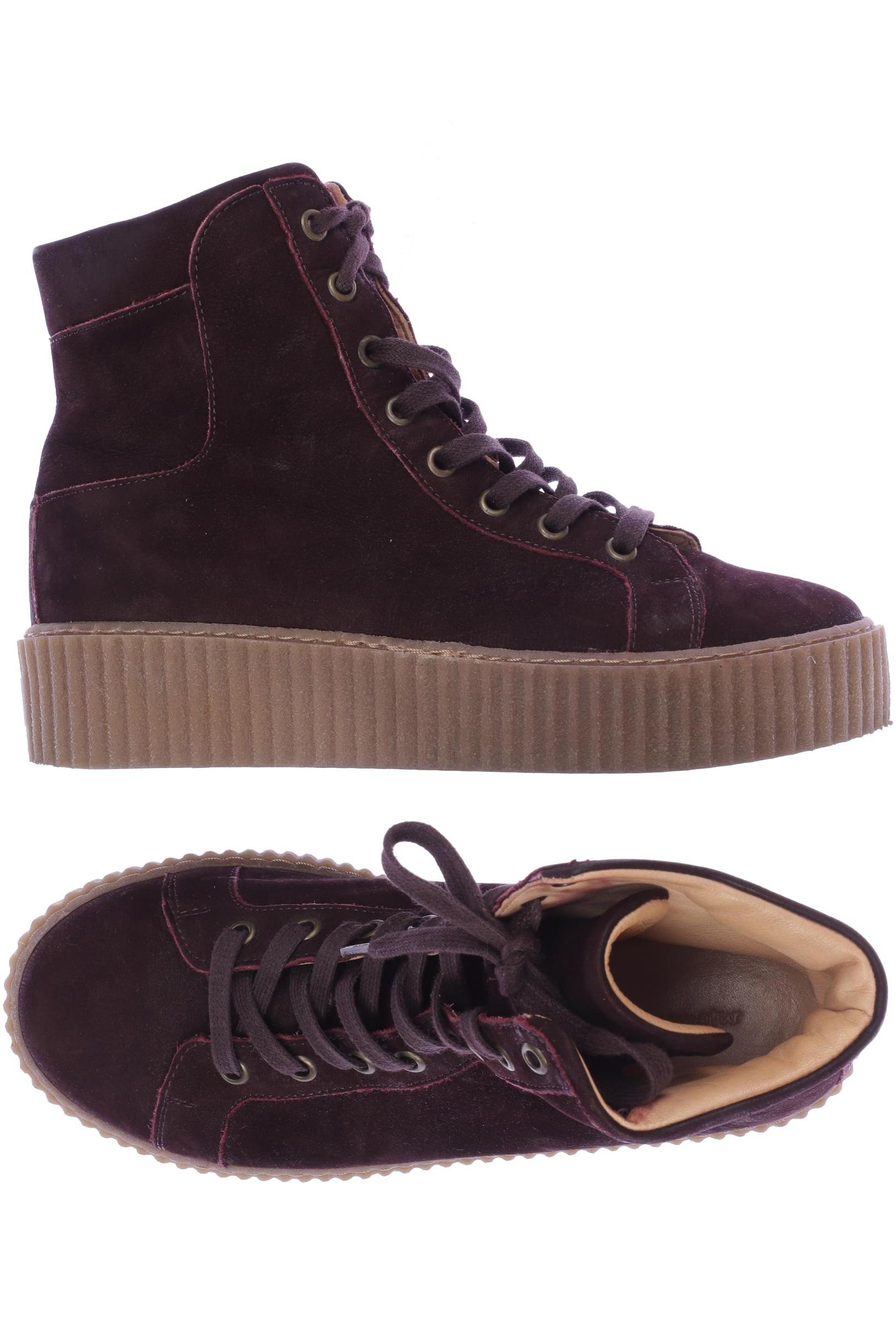 

hessnatur Damen Stiefelette, bordeaux, Gr. 36