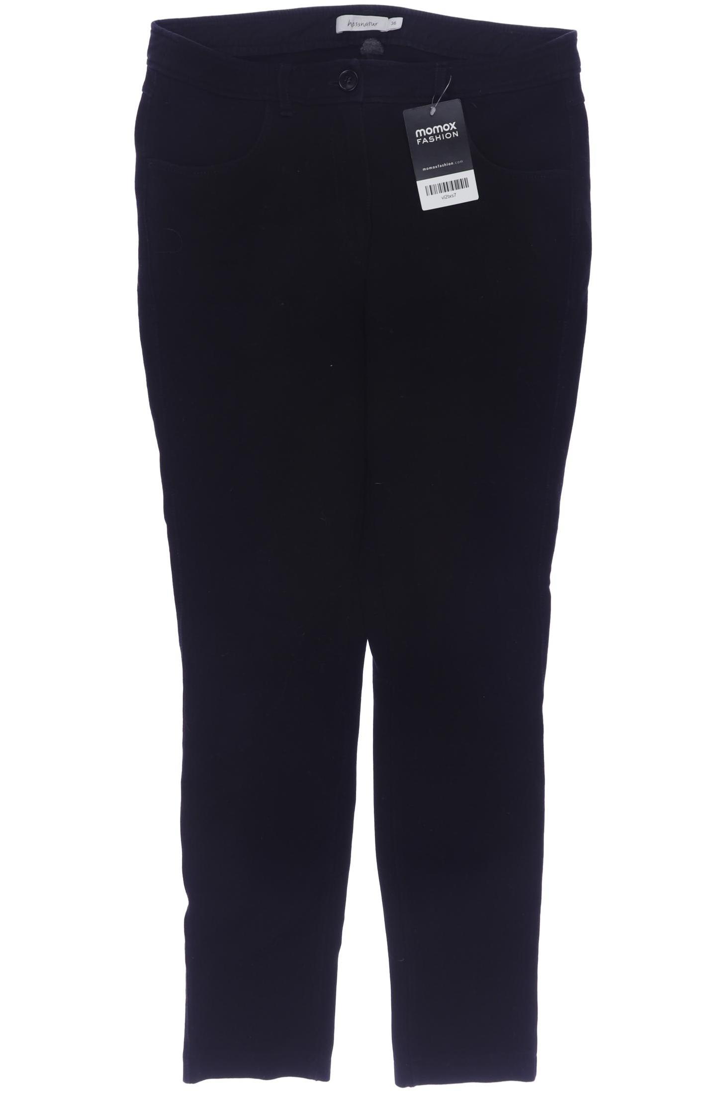 

hessnatur Damen Stoffhose, schwarz, Gr. 36