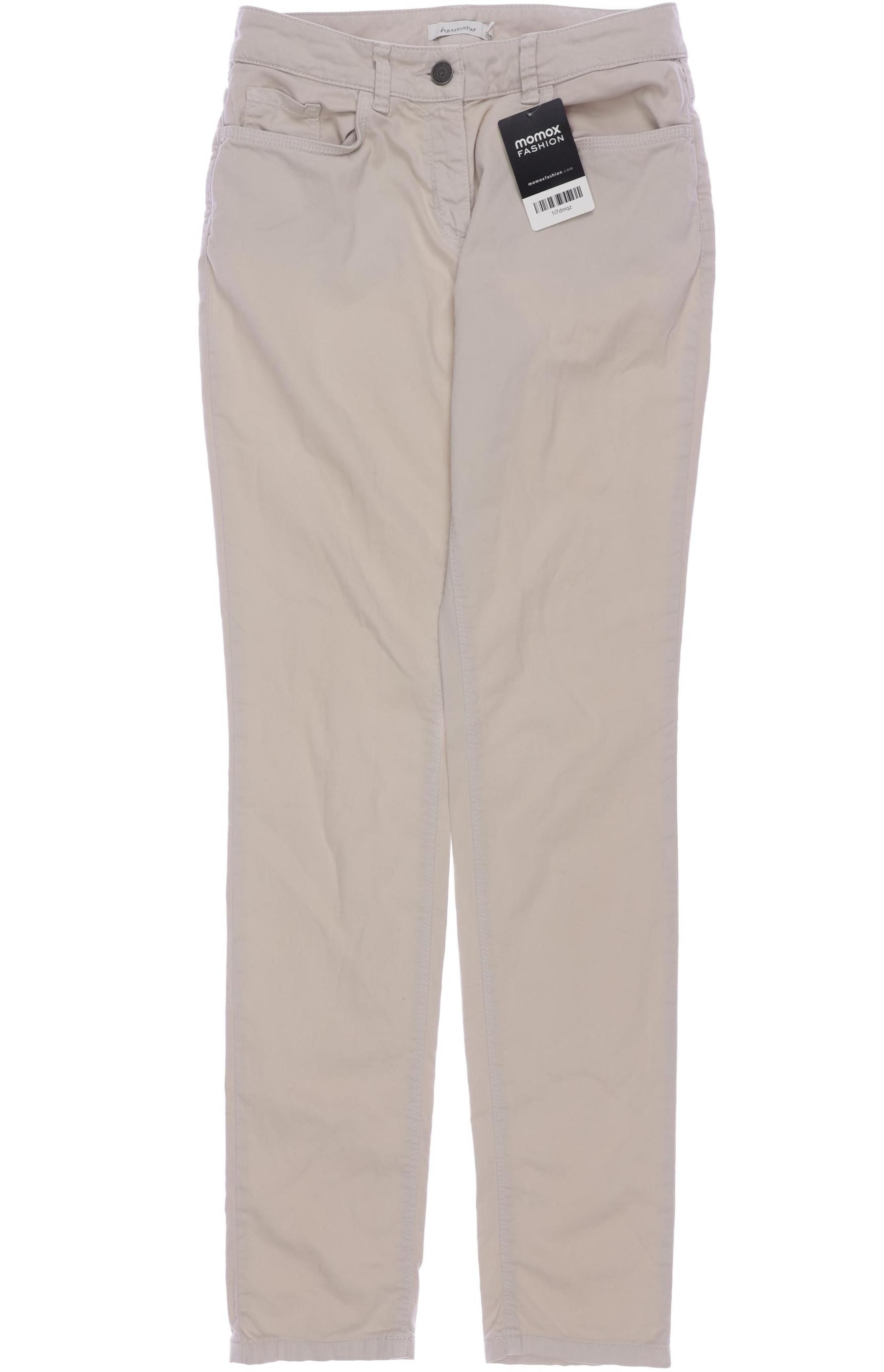 

hessnatur Damen Stoffhose, beige, Gr. 34