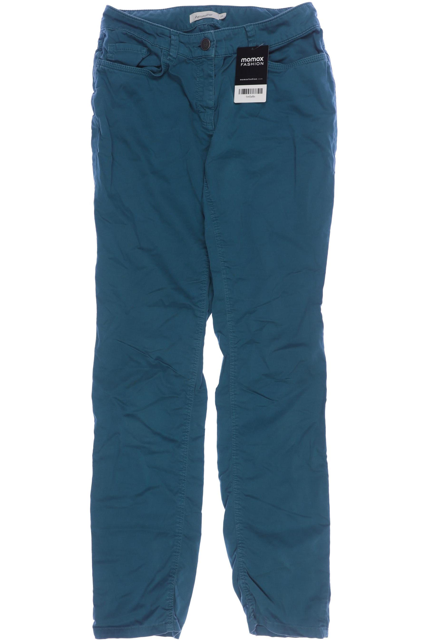 

hessnatur Damen Stoffhose, türkis, Gr. 34