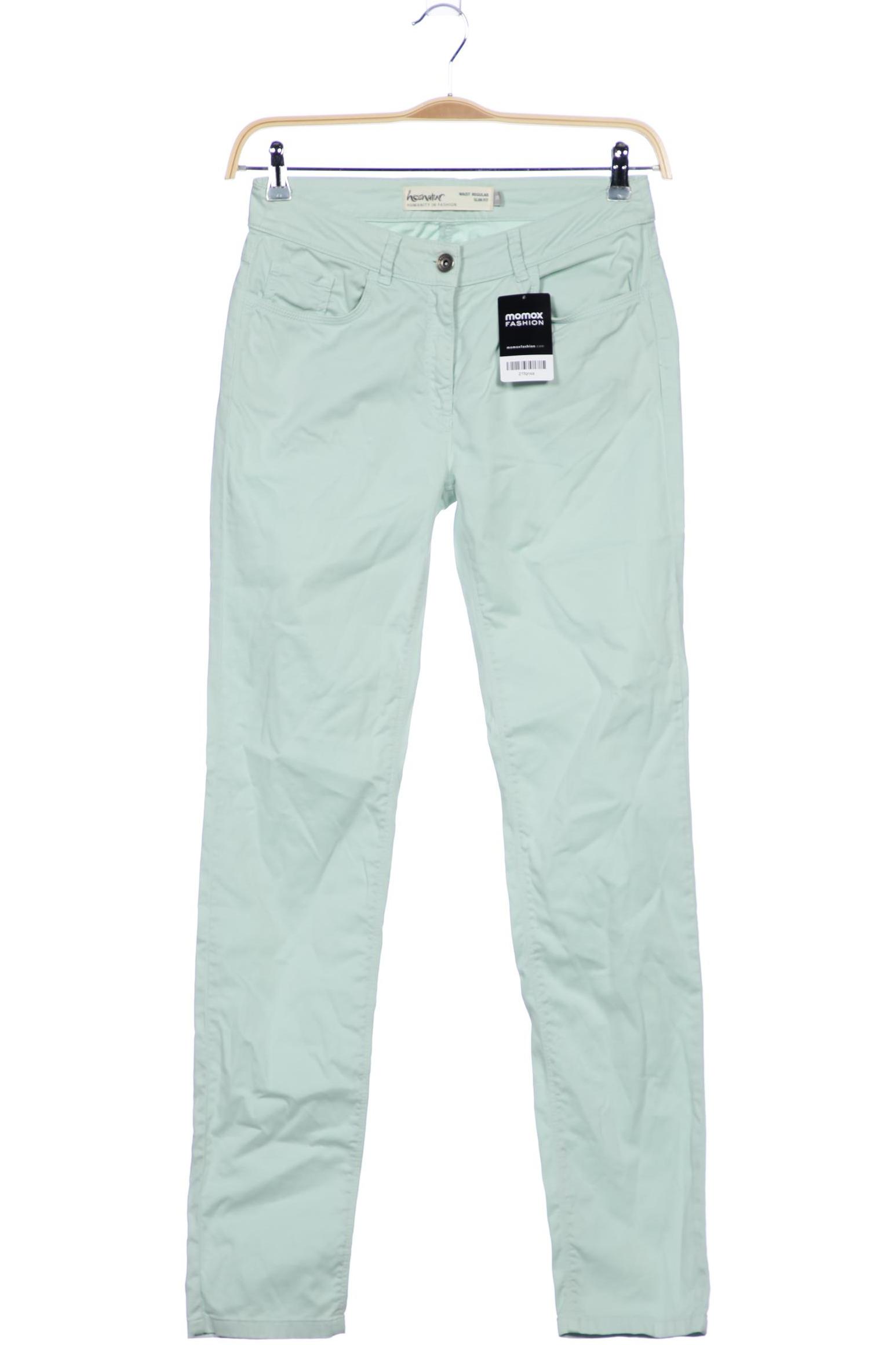 

hessnatur Damen Stoffhose, hellgrün, Gr. 38