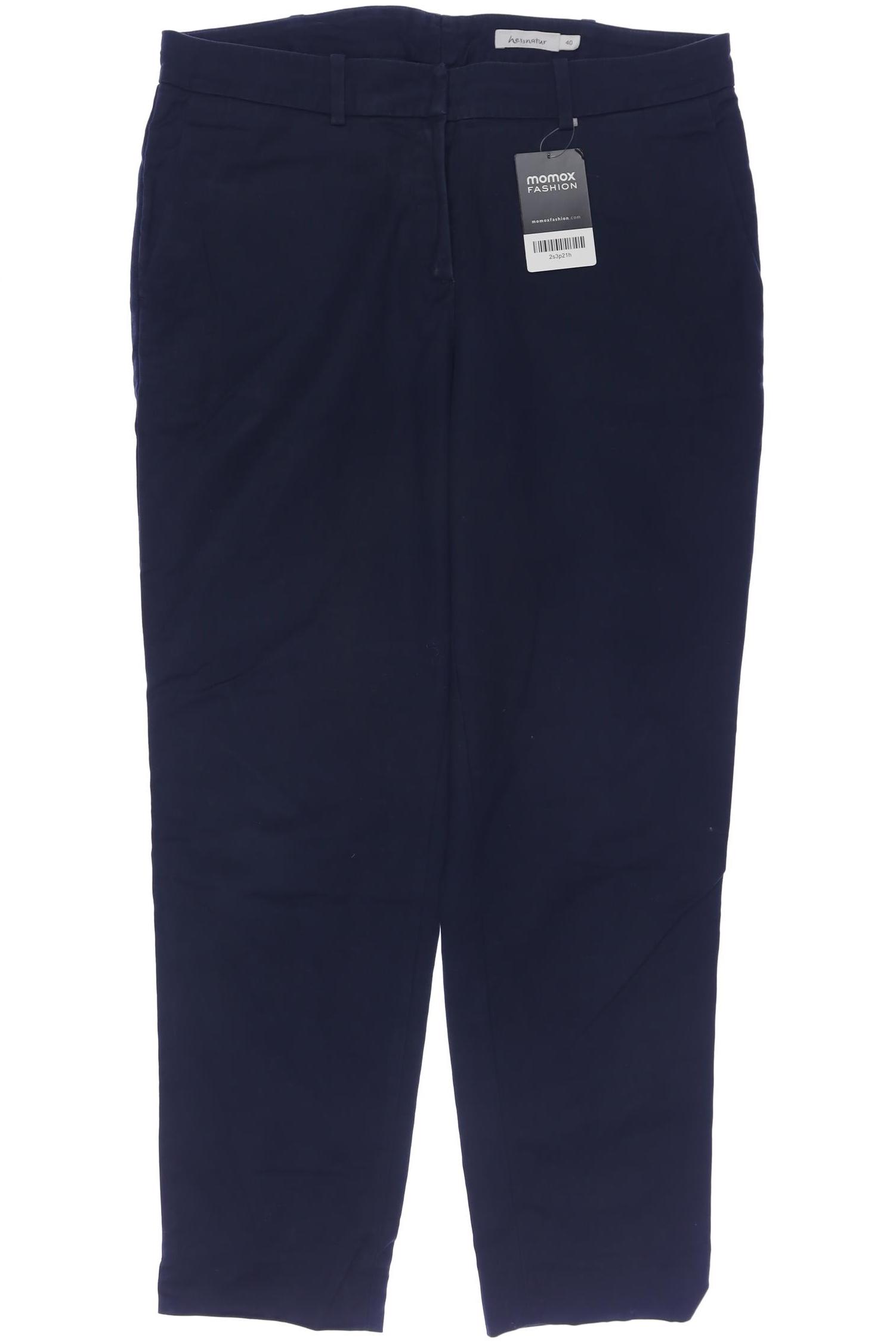 

hessnatur Damen Stoffhose, marineblau, Gr. 40