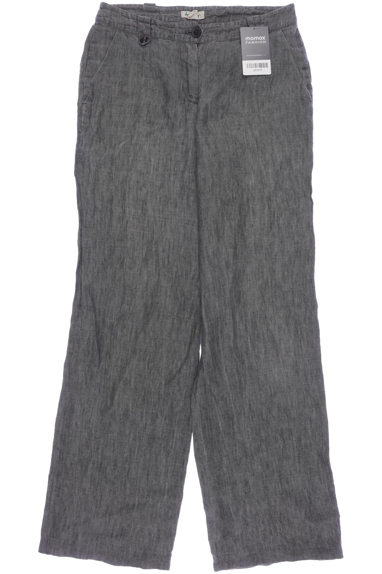 

hessnatur Damen Stoffhose, grün, Gr. 34