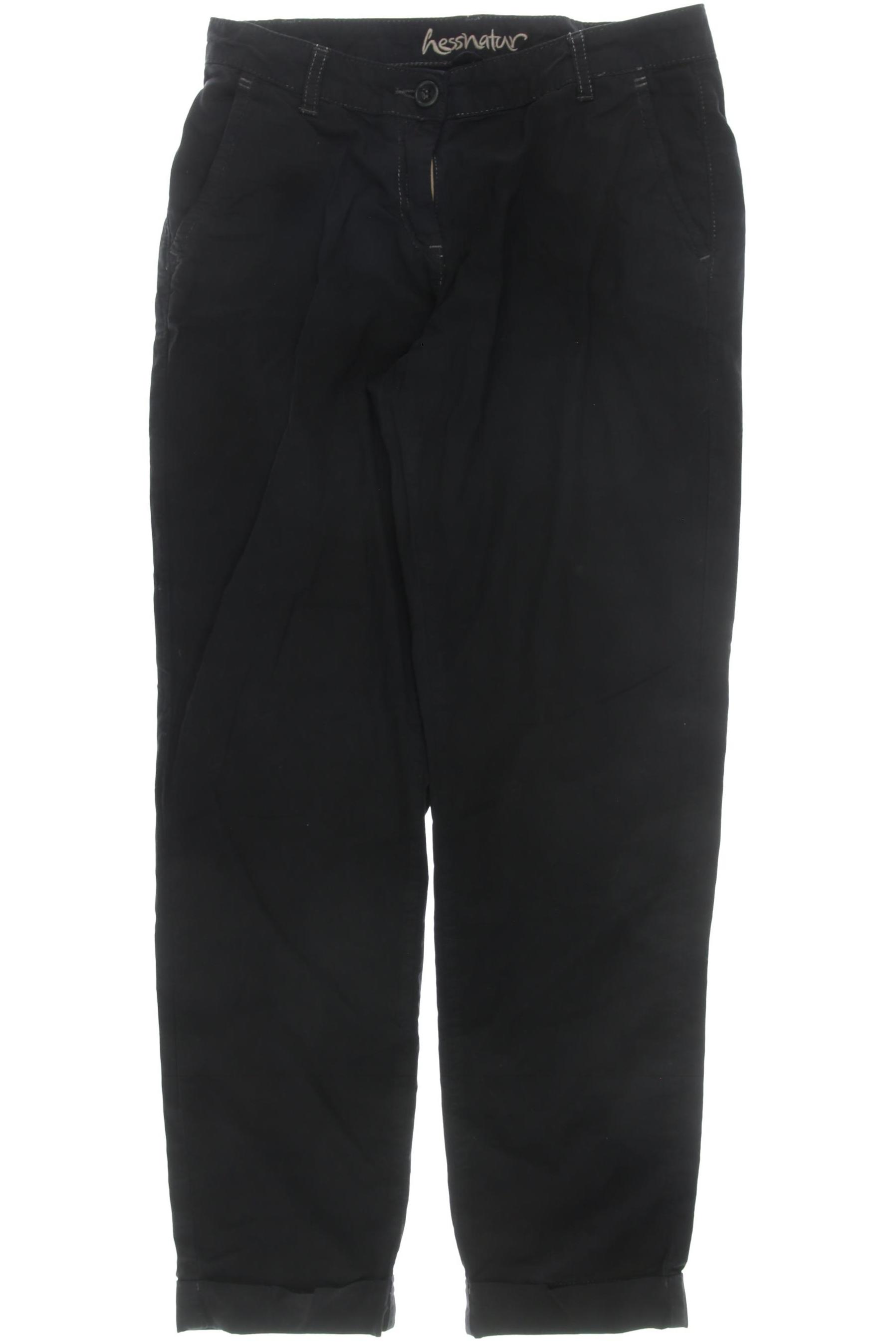 

hessnatur Damen Stoffhose, schwarz, Gr. 0