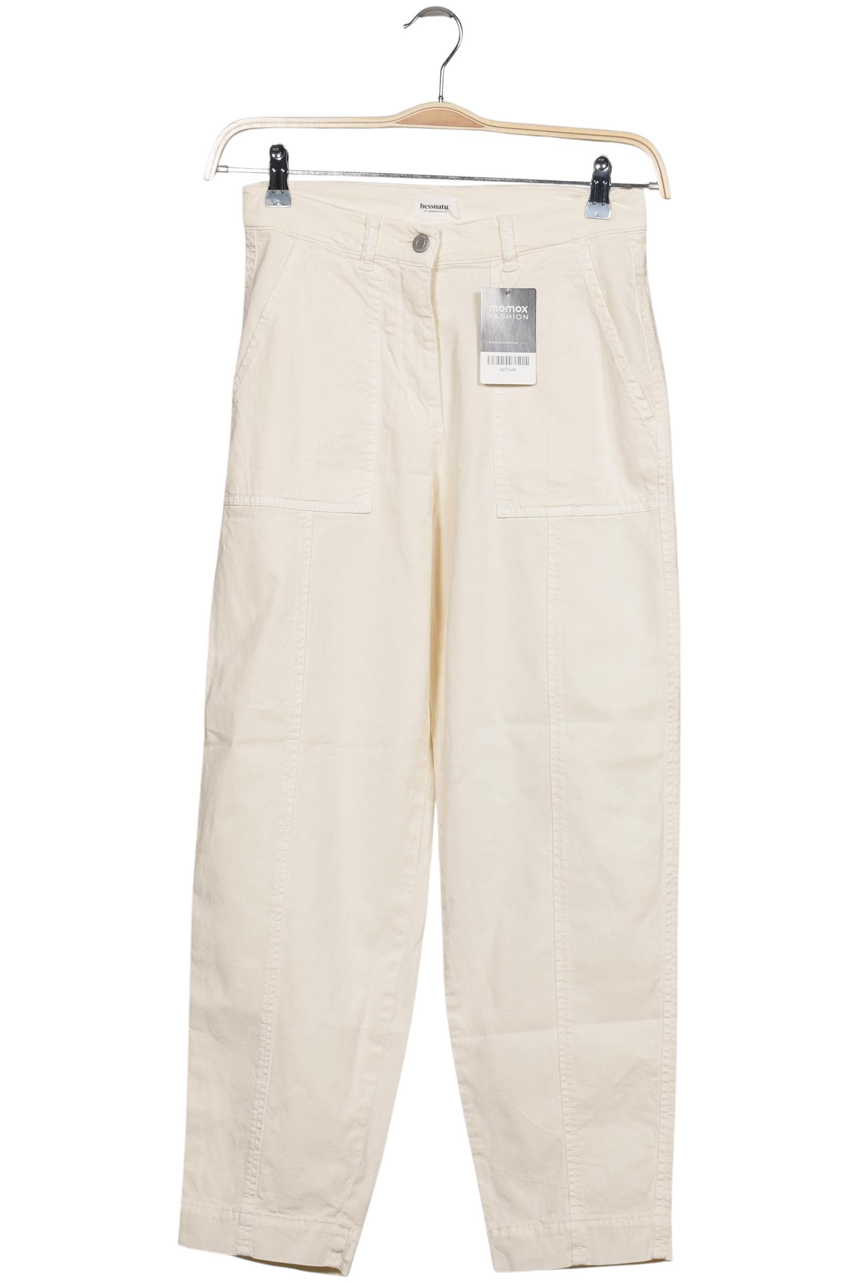 

hessnatur Damen Stoffhose, cremeweiß, Gr. 34