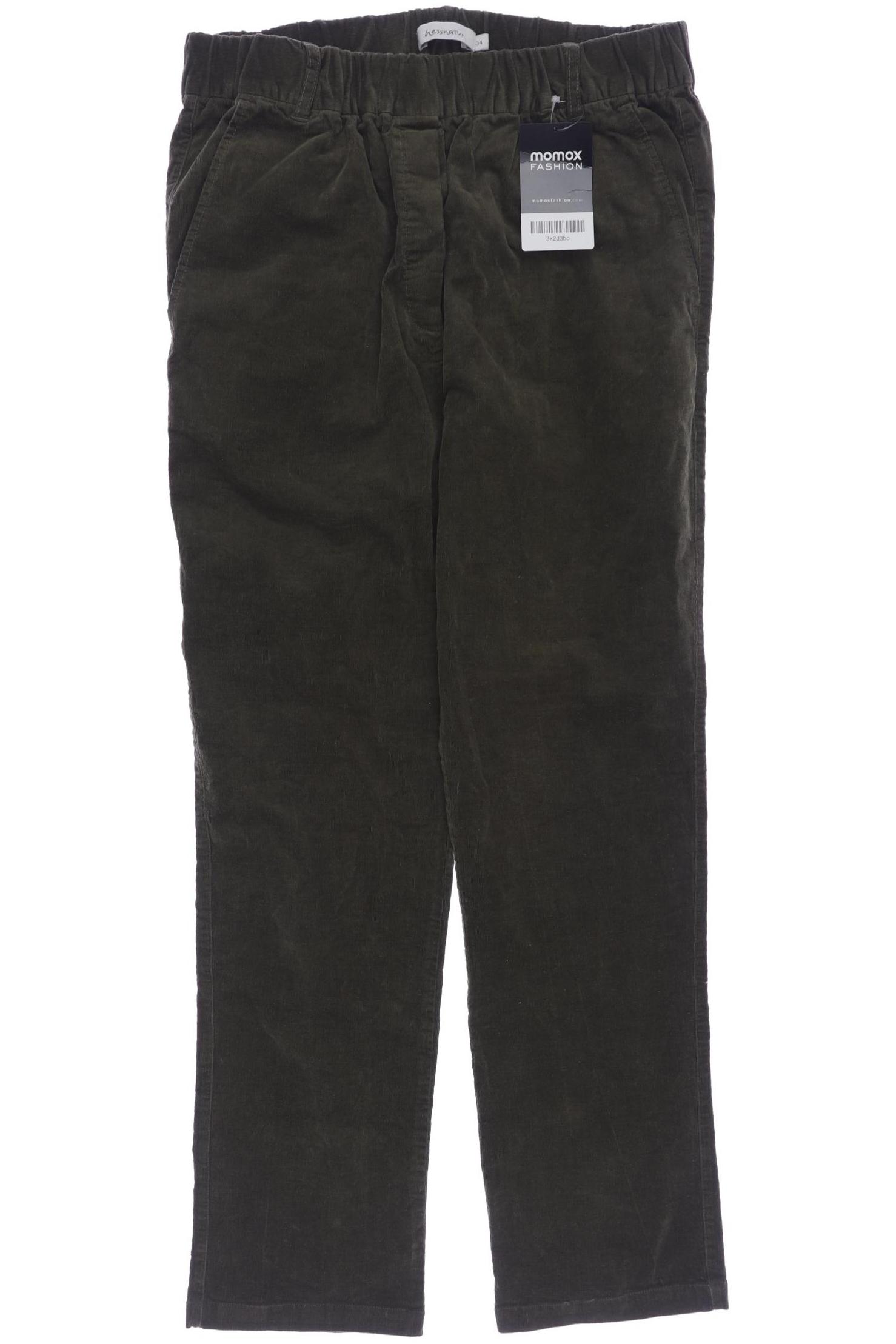 

hessnatur Damen Stoffhose, grün, Gr. 34