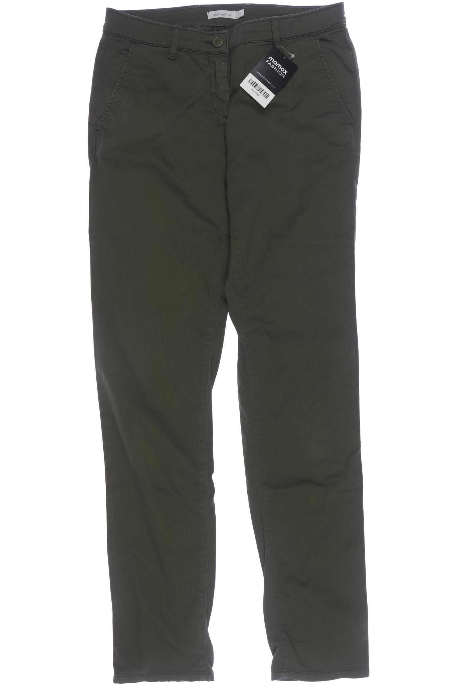 

hessnatur Damen Stoffhose, grün, Gr. 34