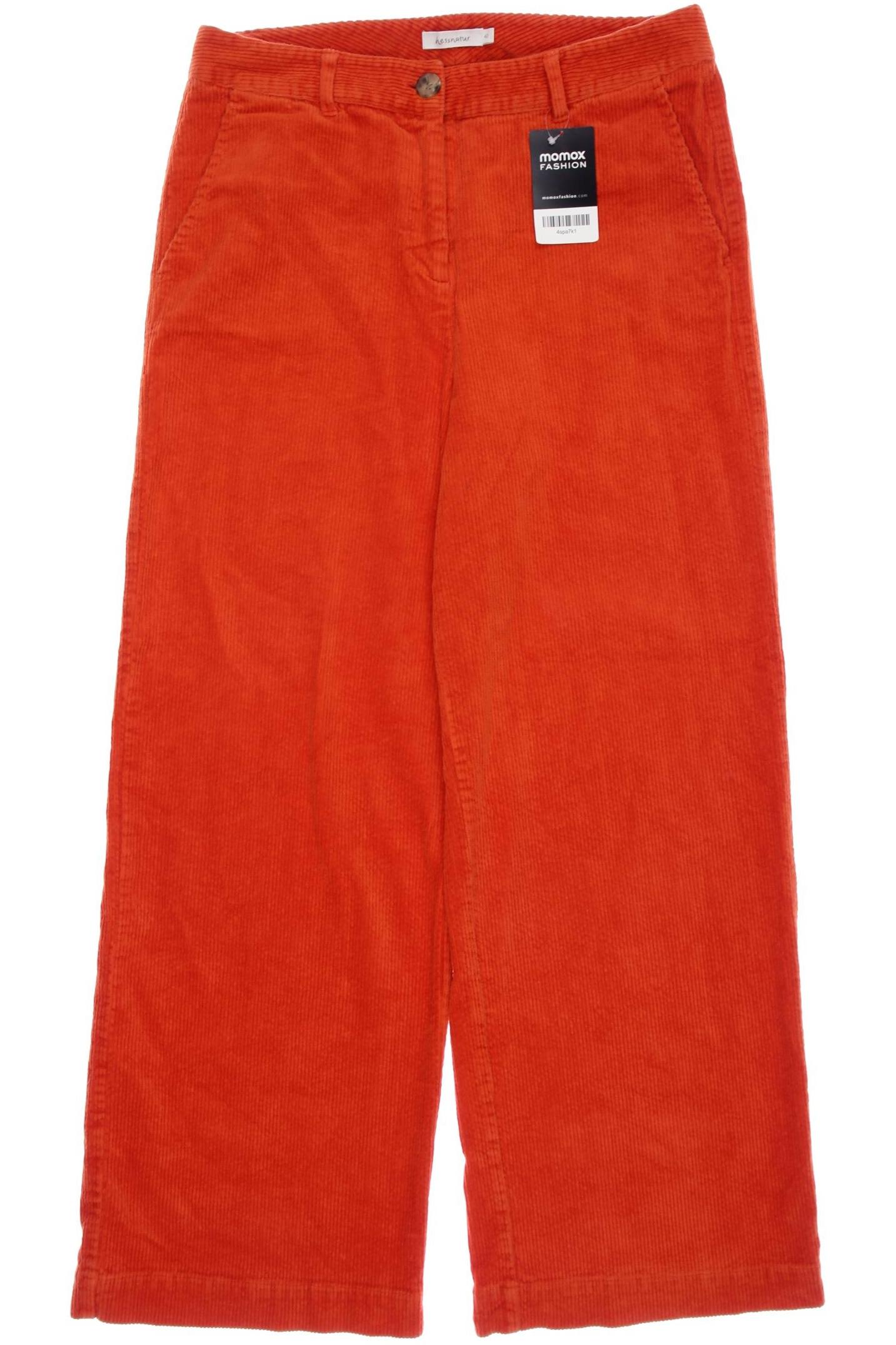

hessnatur Damen Stoffhose, orange, Gr. 40