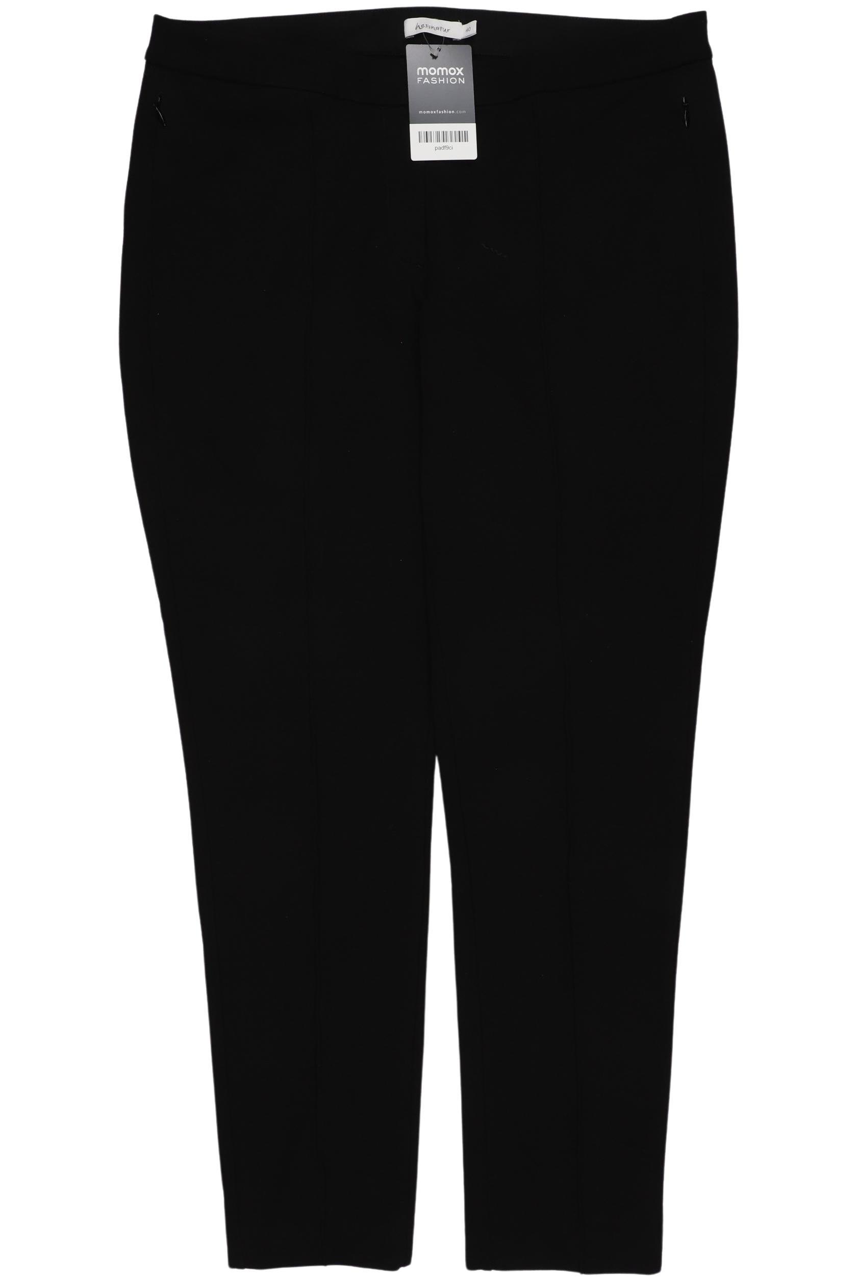 

hessnatur Damen Stoffhose, schwarz, Gr. 40