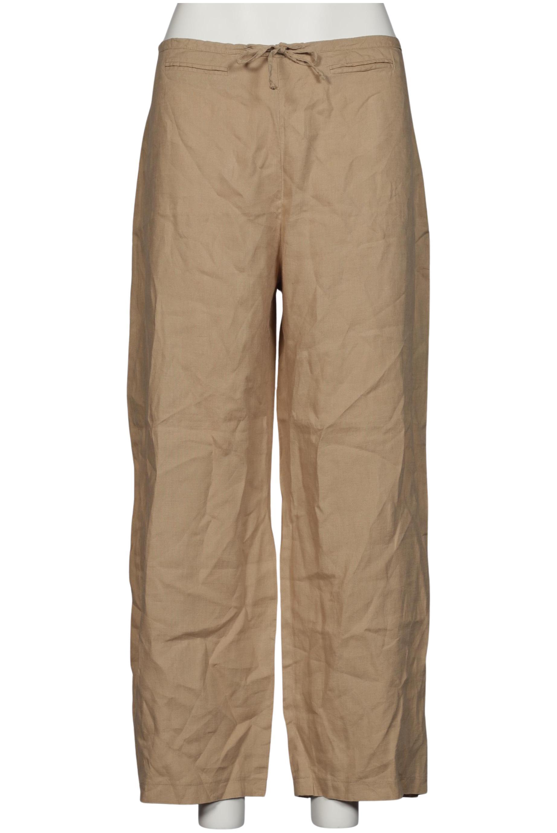 

hessnatur Damen Stoffhose, beige, Gr. 46