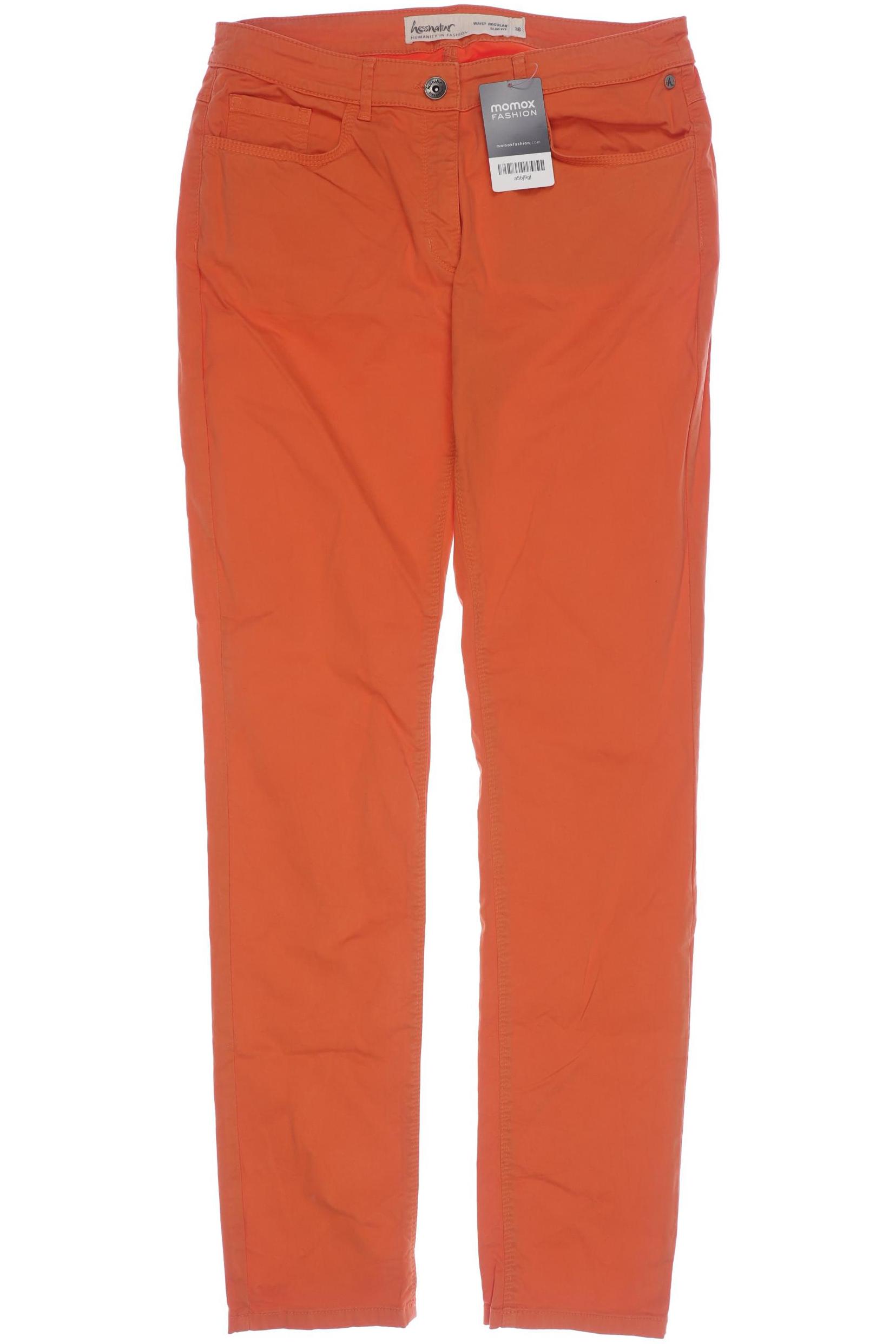 

hessnatur Damen Stoffhose, orange, Gr. 38