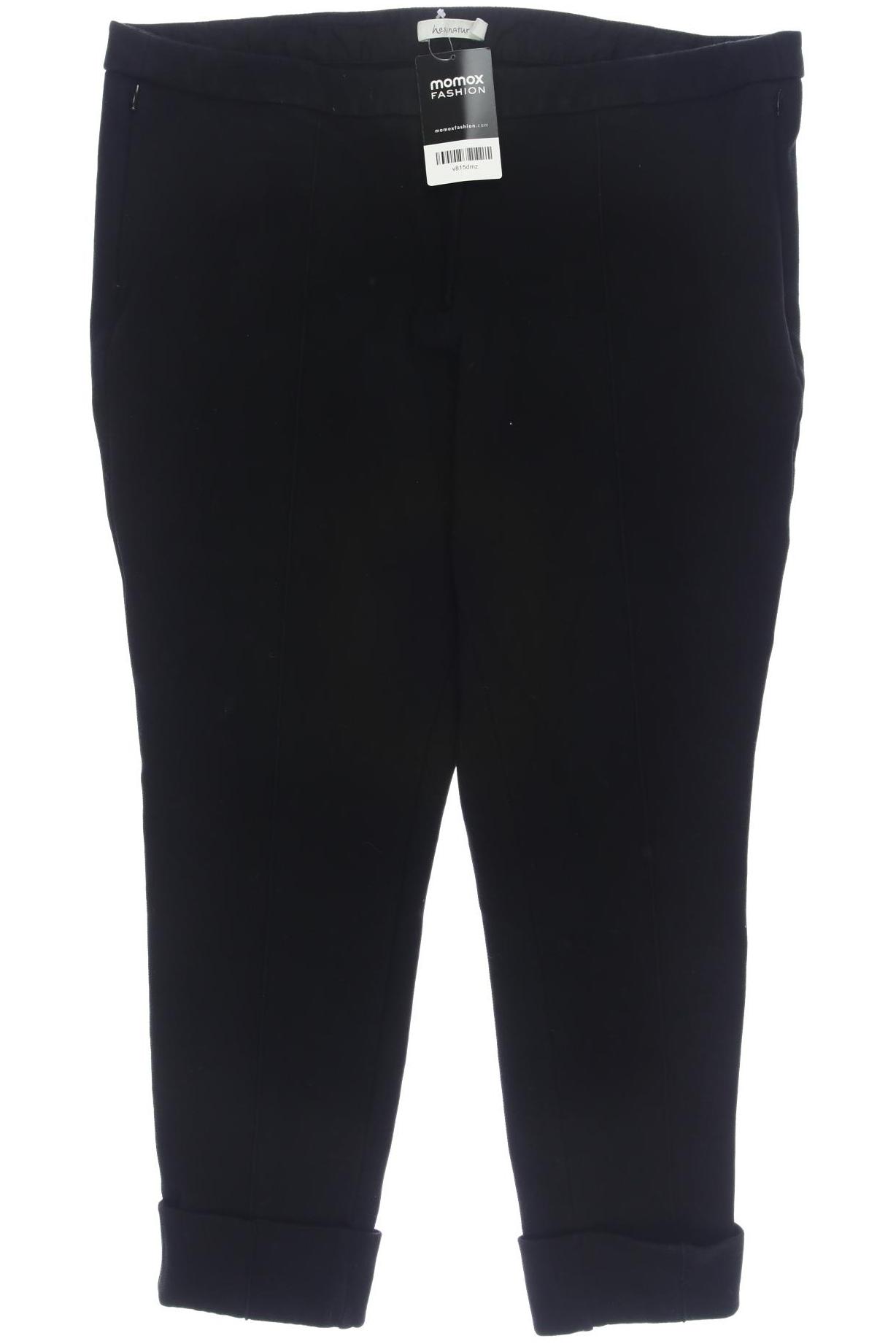 

hessnatur Damen Stoffhose, schwarz, Gr. 46